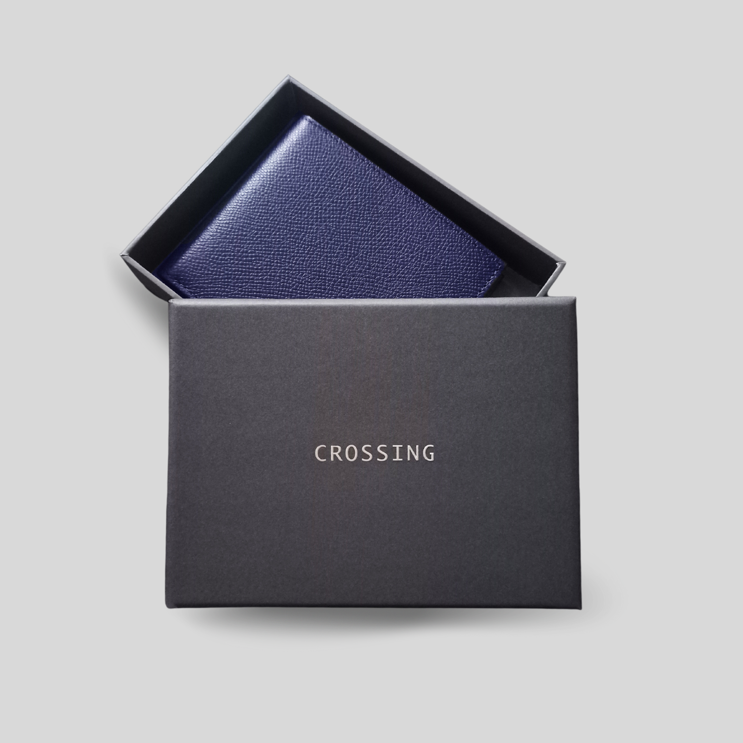 Crossing Prime Bi-Fold Leather Wallet With Flap [17 Card Slots]