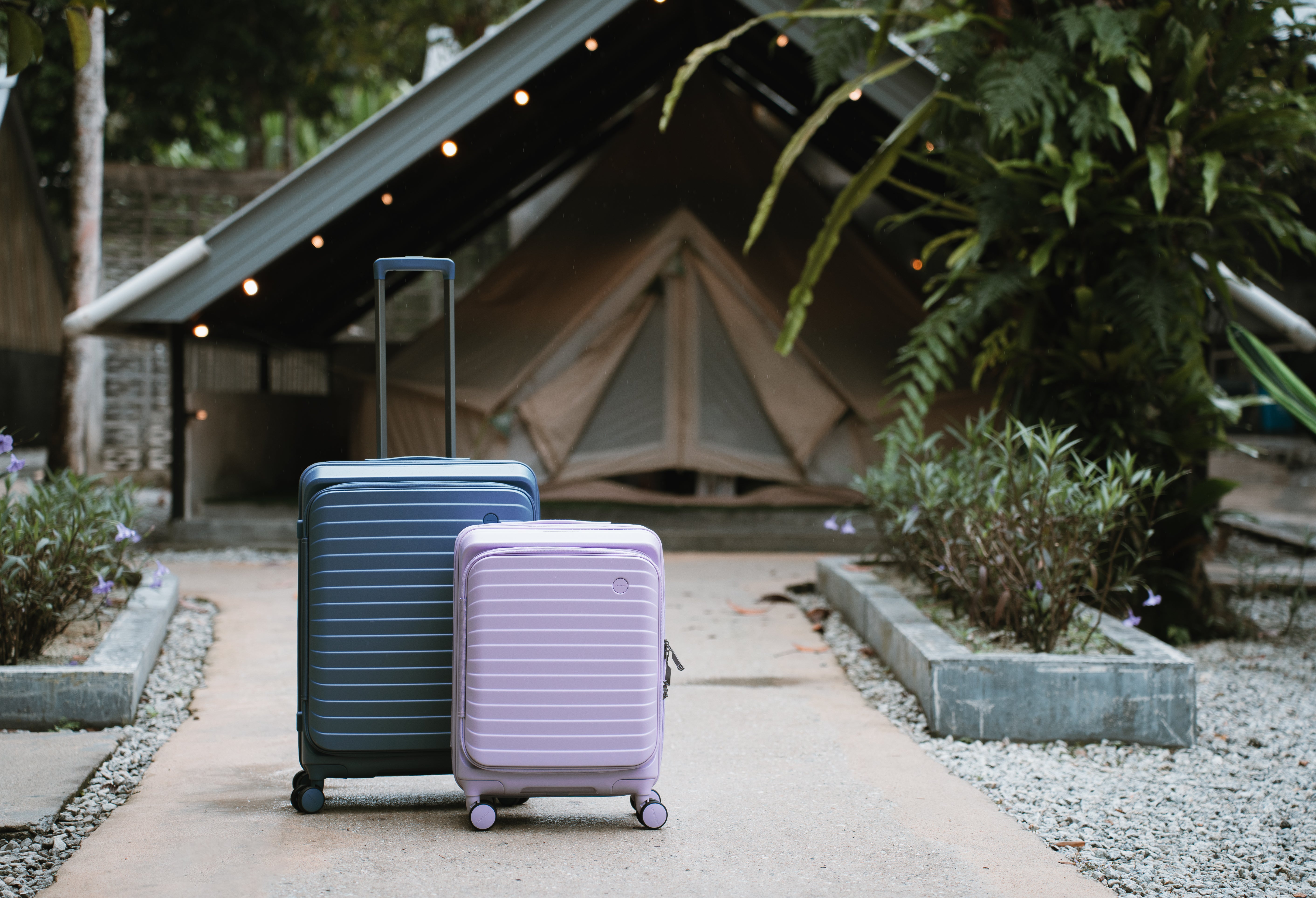 CROSSING INVI 25" Medium Expandable Luggage With Front & Middle Access V3