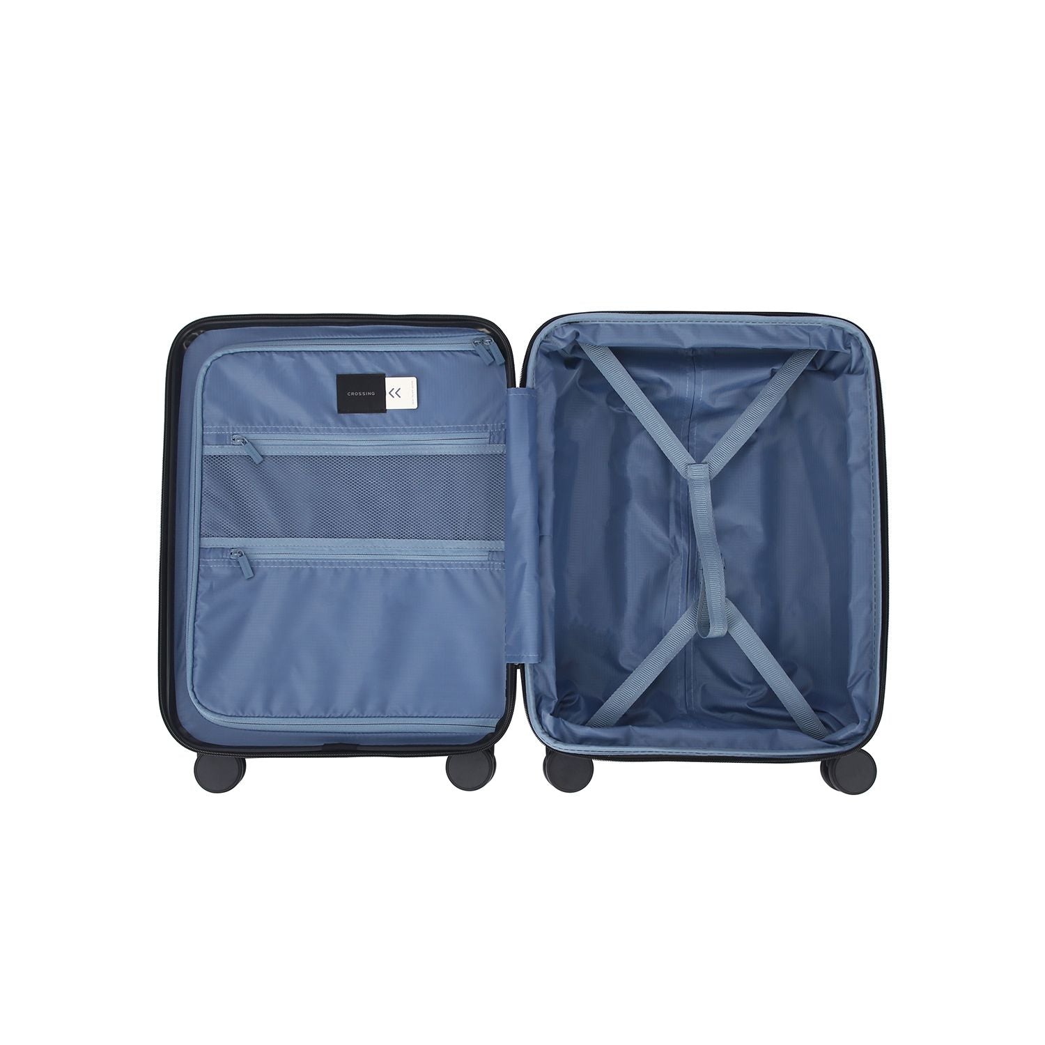 Crossing Vive Polycarbonate Expandable Carry On Luggage T20