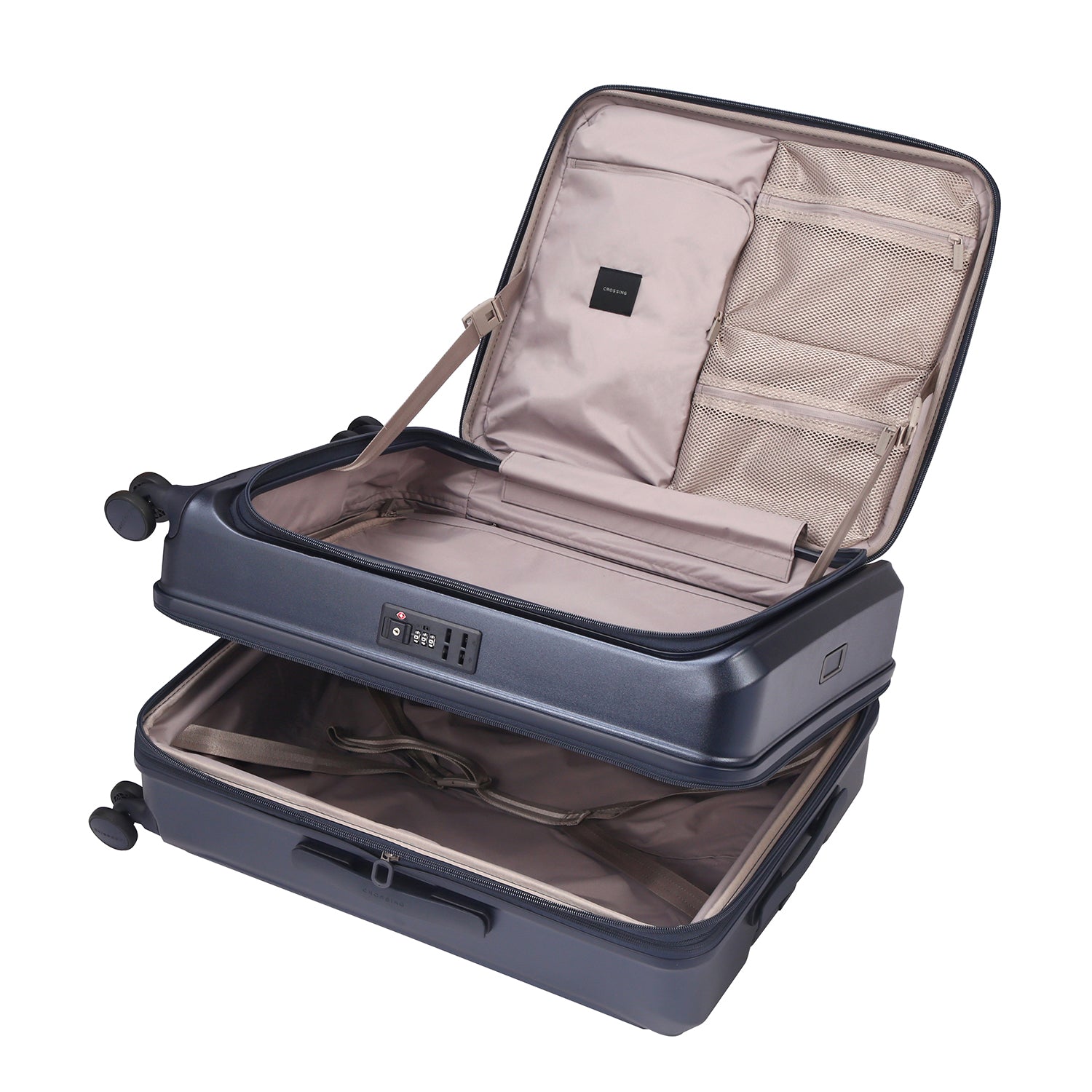 CROSSING INVI 25" Medium Expandable Luggage With Front & Middle Access V3