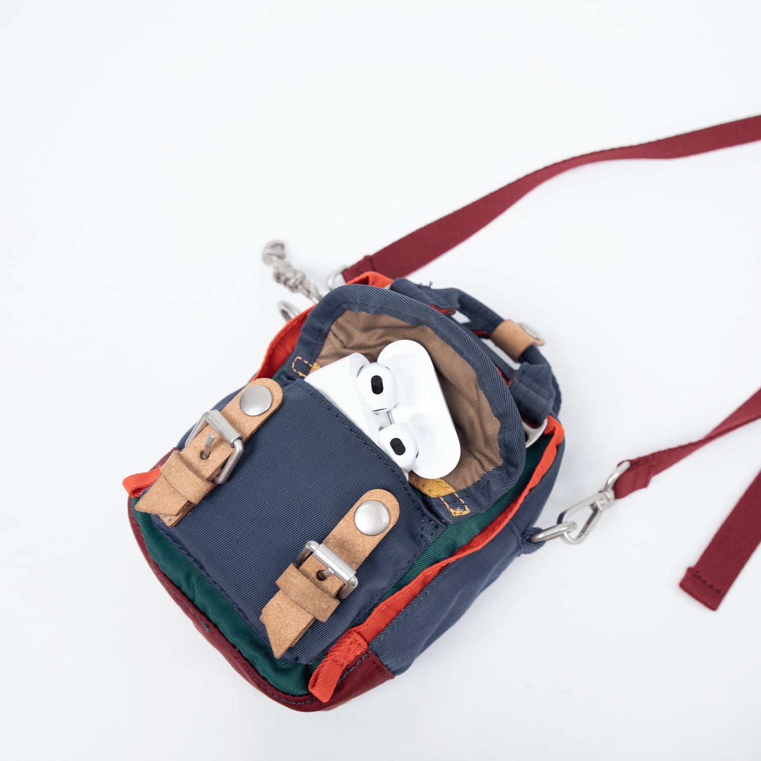 Doughnut Macaroon Tiny Happy Camper Series Crossbody