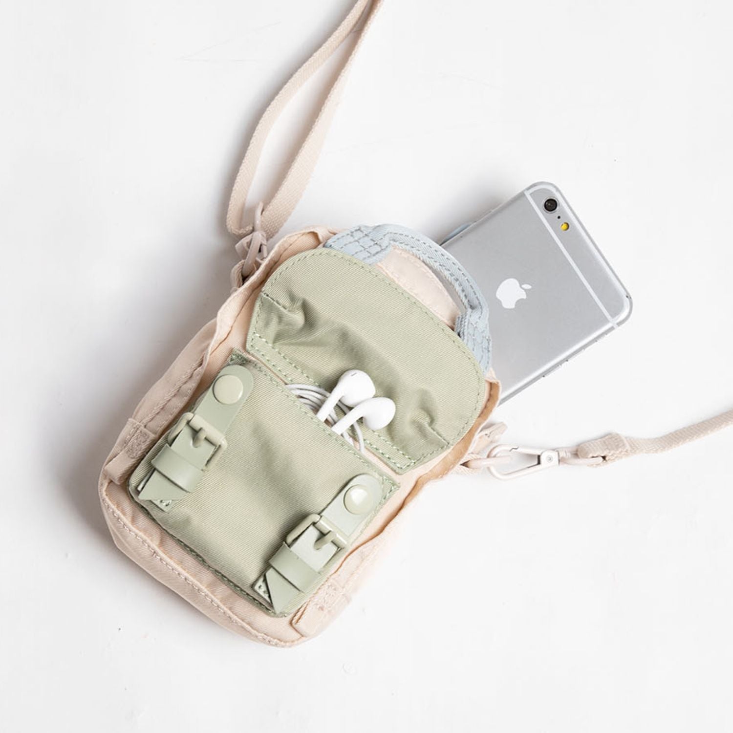 Doughnut Macaroon Tiny Nature Pale Series Crossbody