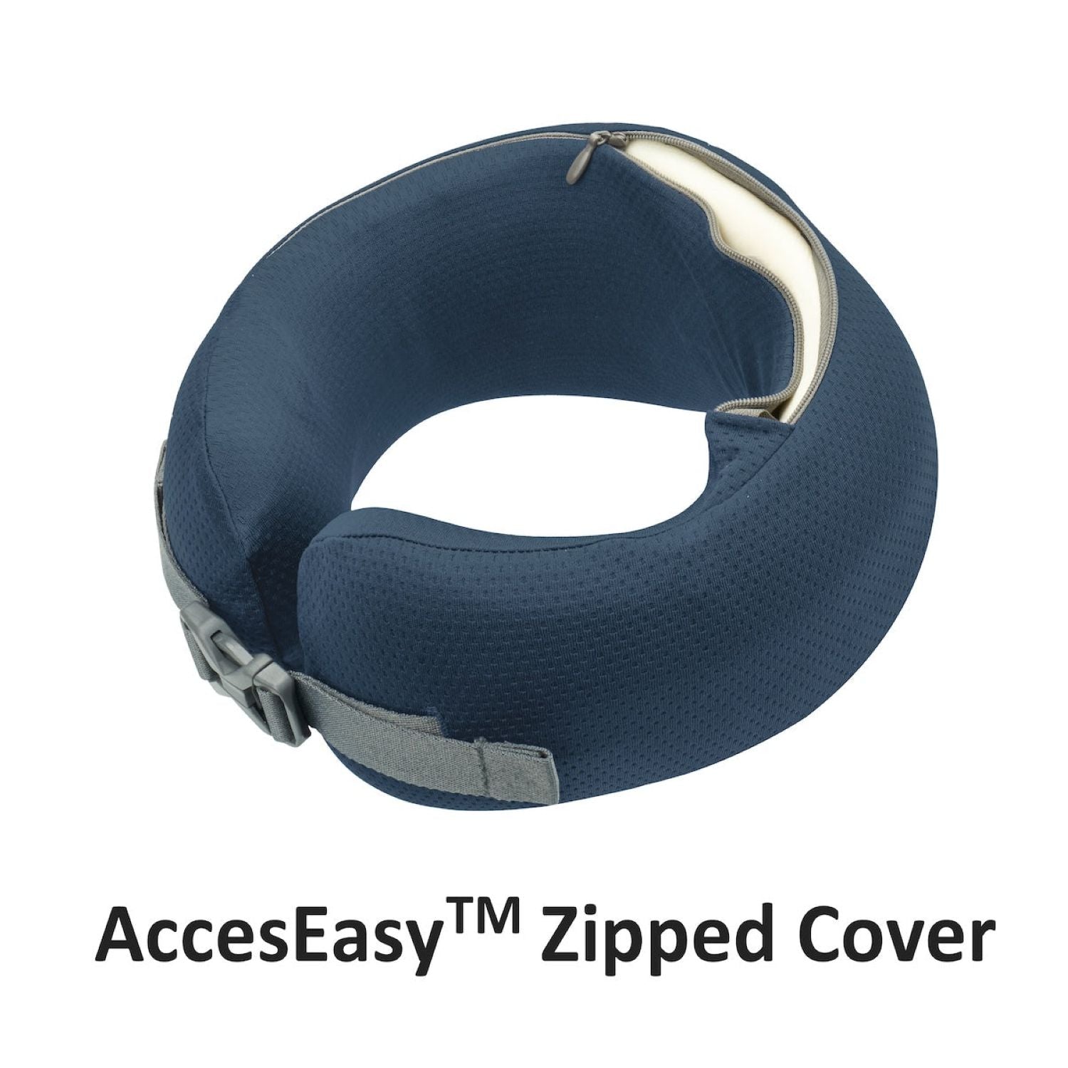 Easynap Foldable Pocket Travel Neck Pillow With Pouch Large