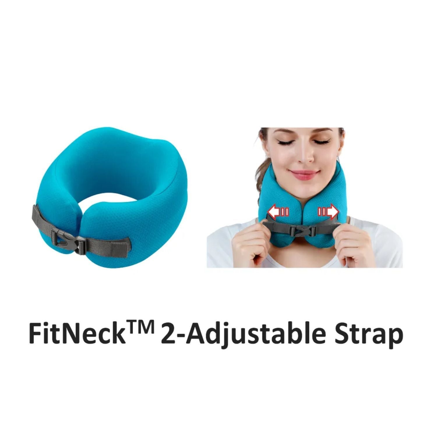 Easynap Foldable Pocket Travel Neck Pillow With Pouch Medium