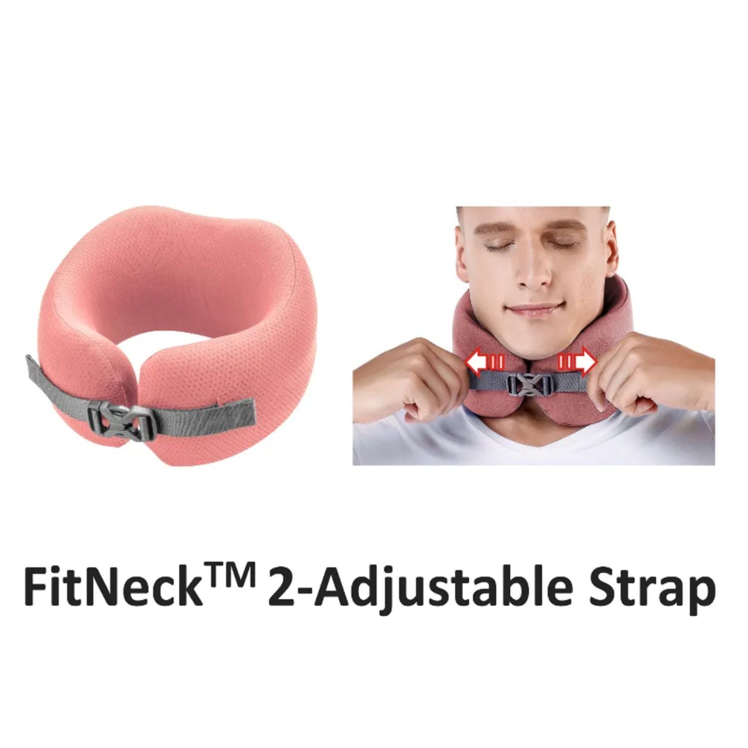 Easynap Foldable Pocket Travel Neck Pillow With Pouch Medium