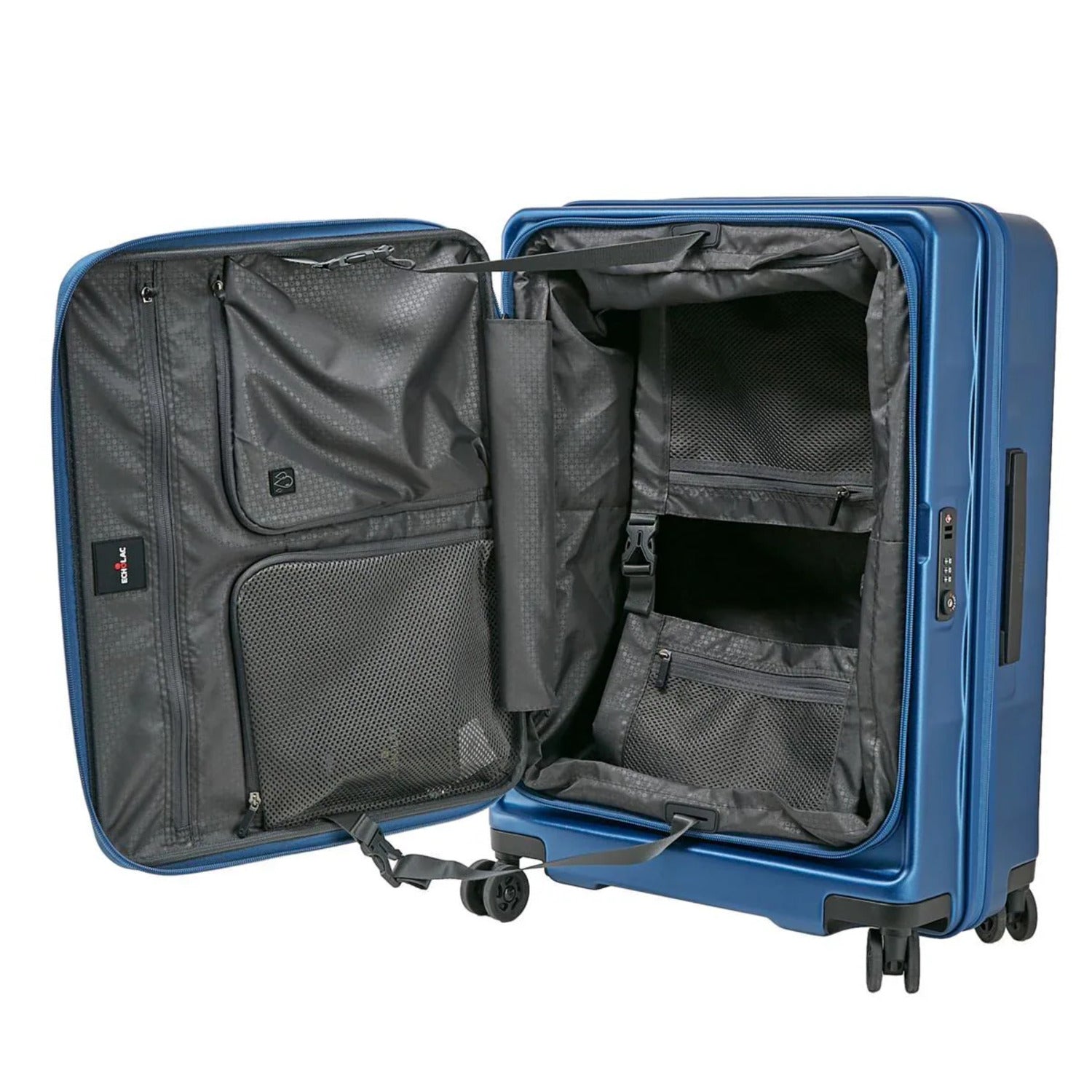 Echolac Square FX 24" Upright | Hard Case Luggage, Luggage, Medium Size Luggage | Echolac-3