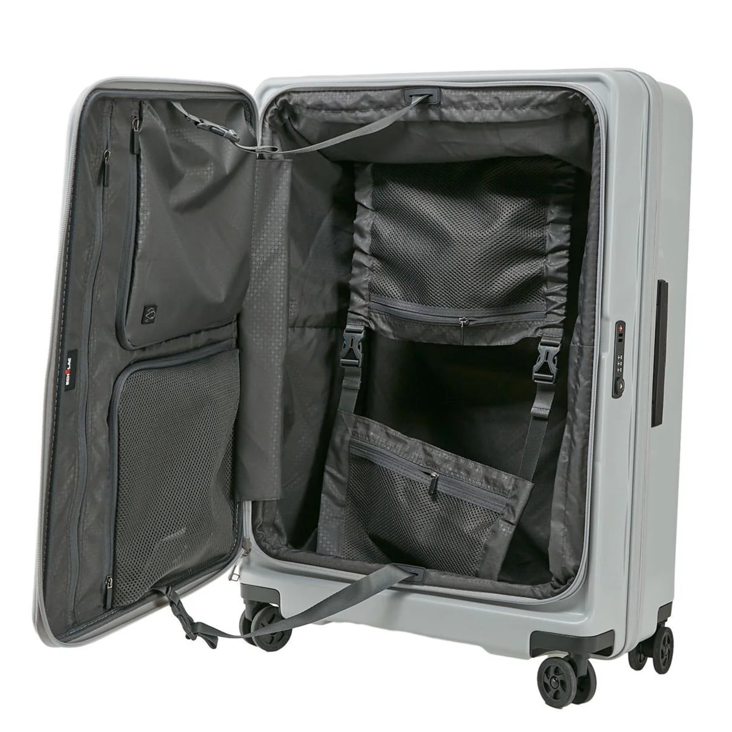 Echolac Square FX 24" Upright | Hard Case Luggage, Luggage, Medium Size Luggage | Echolac-9