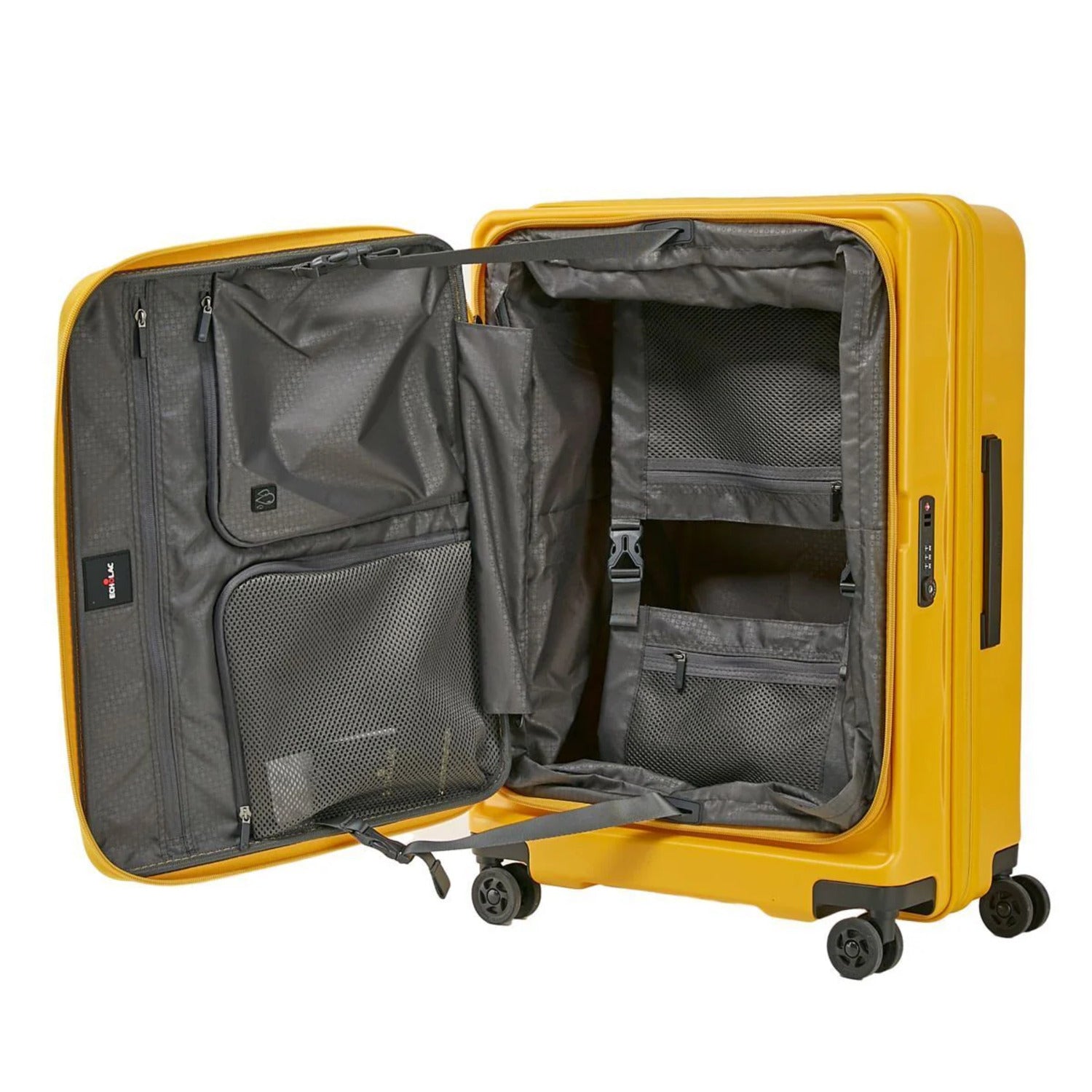 Echolac Square FX 24" Upright | Hard Case Luggage, Luggage, Medium Size Luggage | Echolac-21