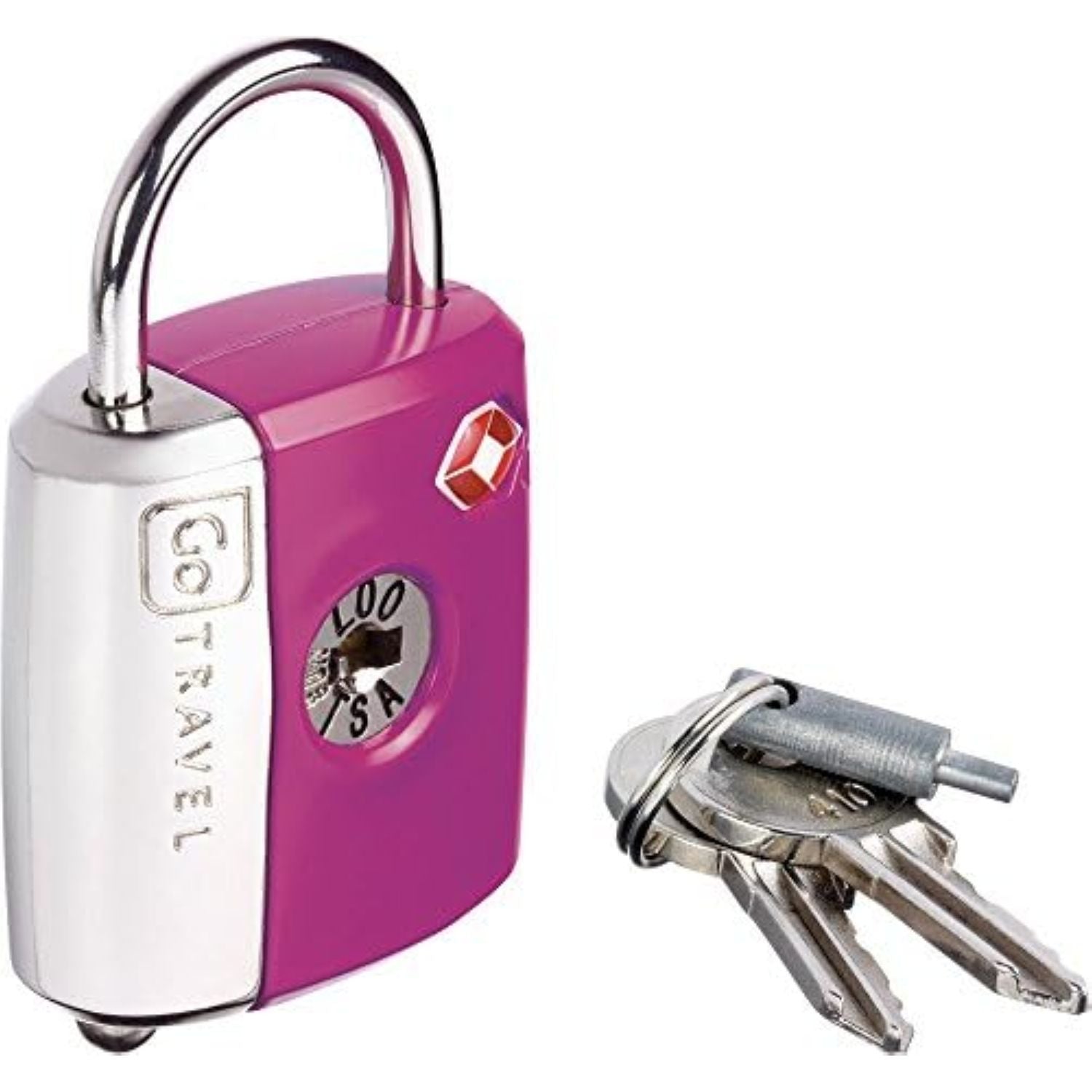 Go Travel TSA Dual Key/Combi Padlock | Luggage Accessories, Travel Accessories, Travel Locks, Travel Security | Go Travel-4