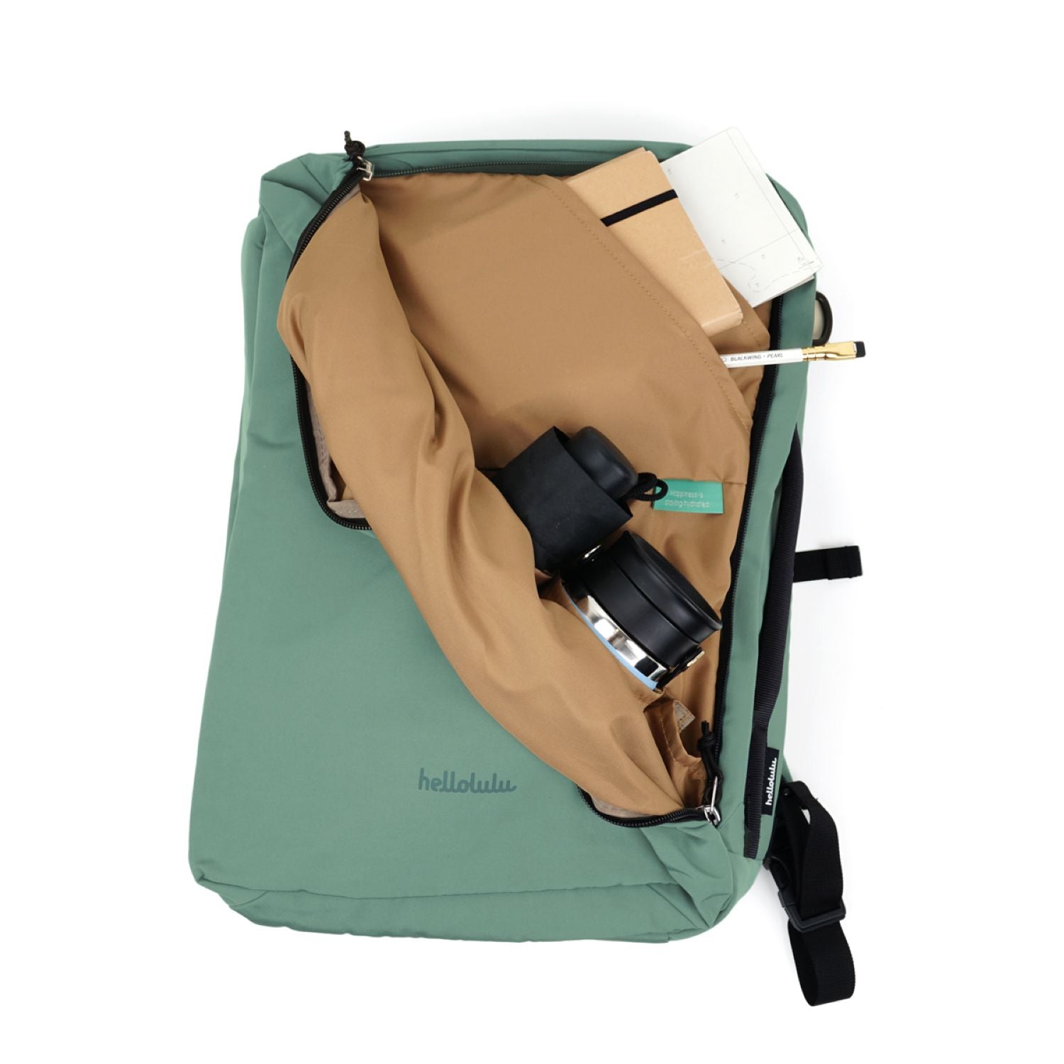 Hellolulu Kell 3-Way Briefpack Recycled