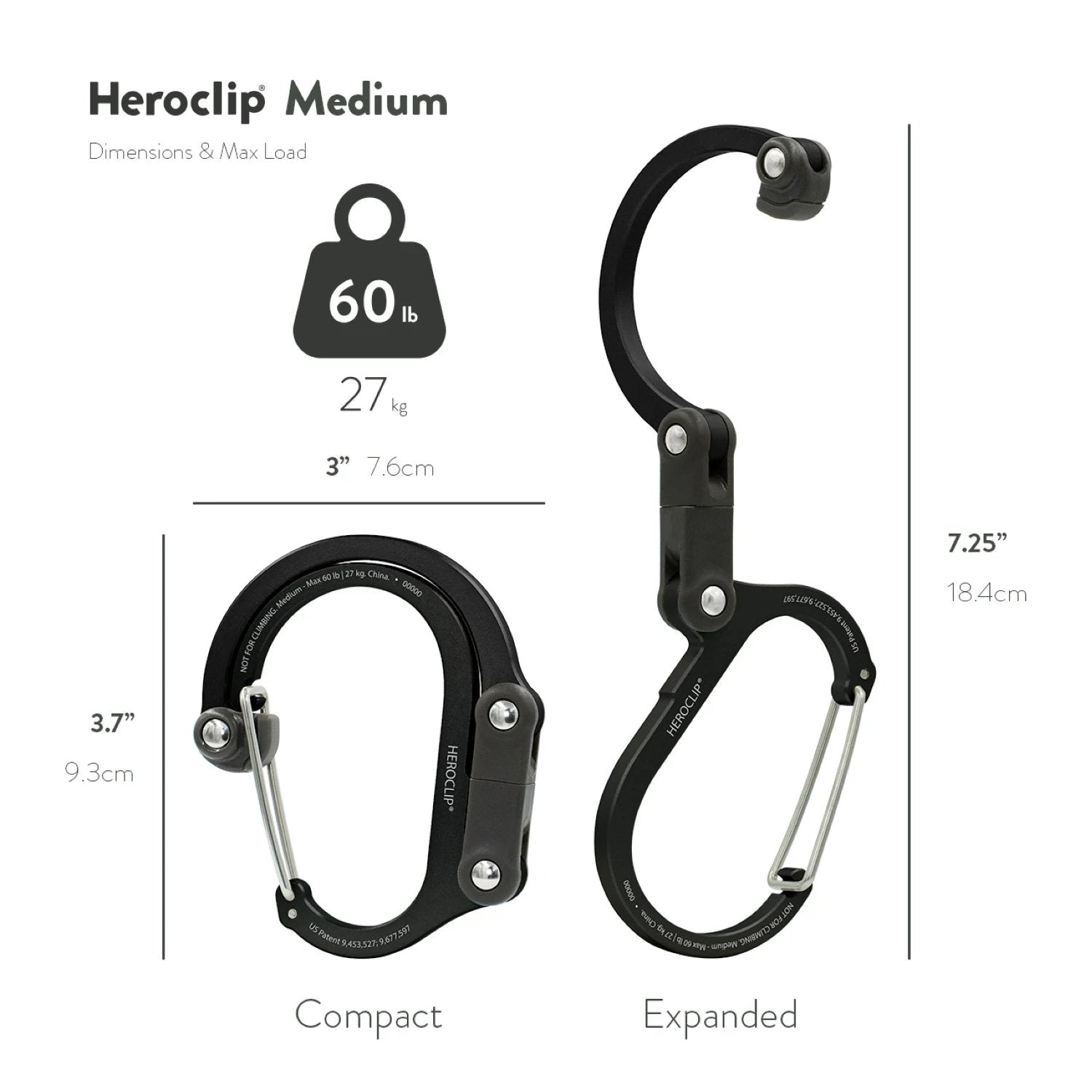 Heroclip Carabiner Medium