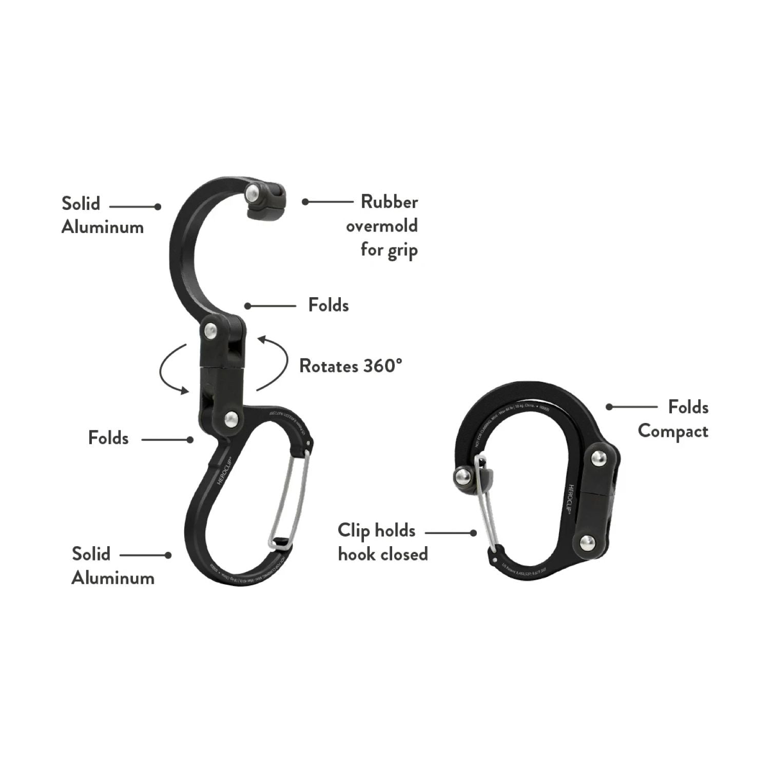 Heroclip Carabiner Mini