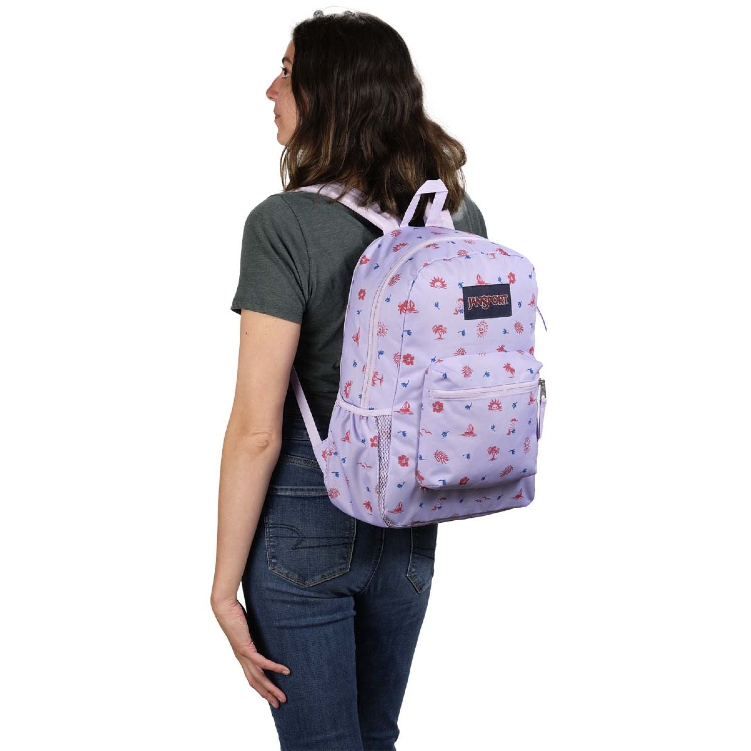Jansport Cross Town Backpack (Printed) (SA)