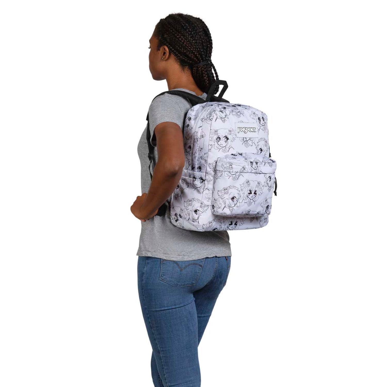 Jansport Superbreak Plus Backpack (Printed) (SA)