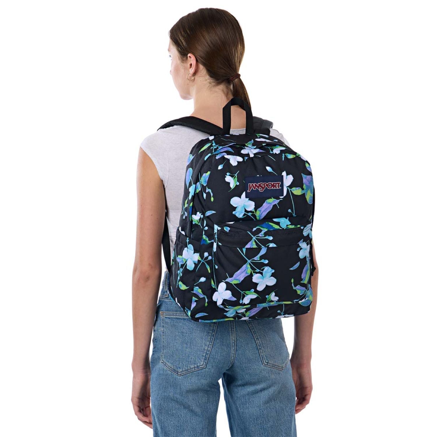 Jansport Superbreak Plus Backpack (Printed 1) (SA)
