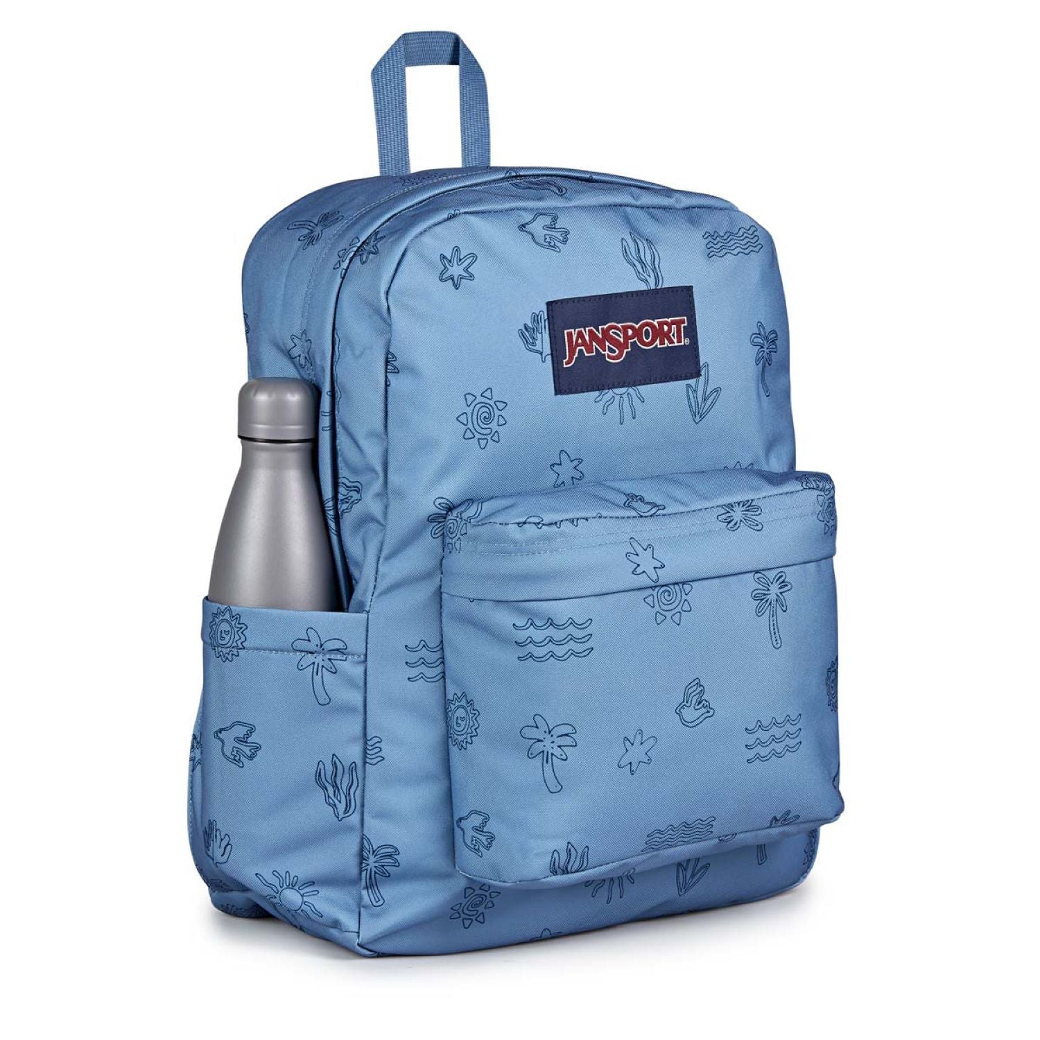 Jansport Superbreak Plus Backpack (Printed 1) (SA)