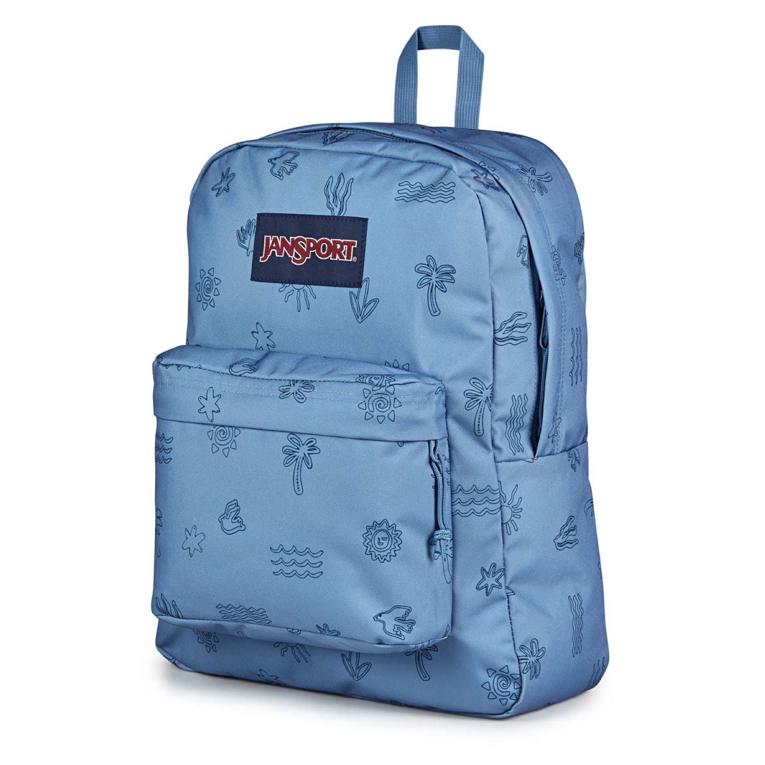 Jansport Superbreak Plus Backpack (Printed 1) (SA)