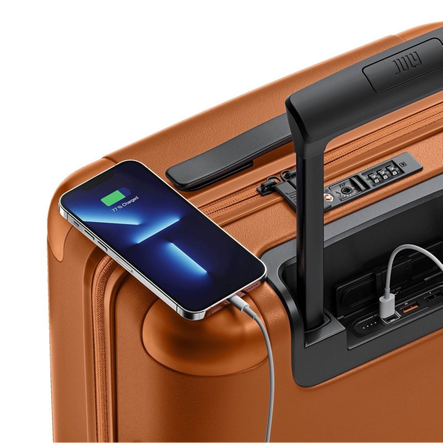 July Carry On Original Pc Upright With Powerbank Usb/Usb-C 21" Luggage | Carry-On Luggage, Hard Case Luggage, Luggage | July-123