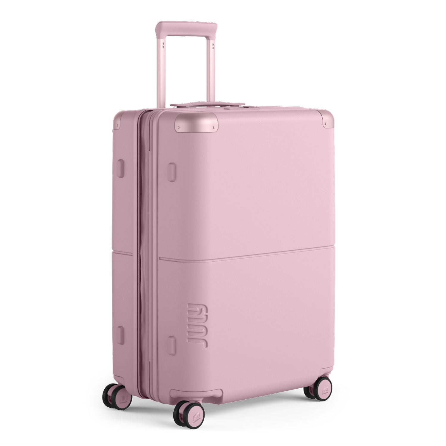 July Checked Expandable Polycarbonate 26" Luggage