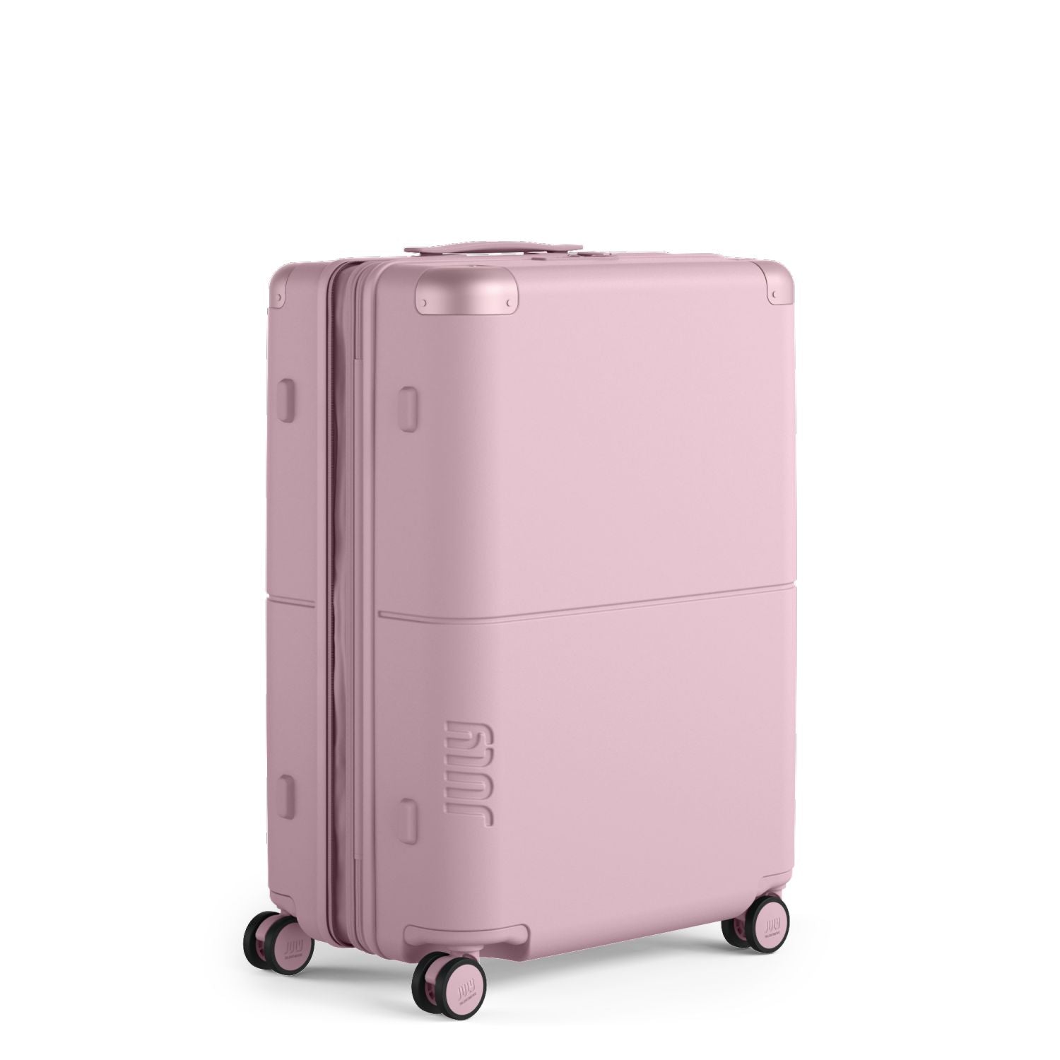 July Checked Expandable Polycarbonate 26" Luggage