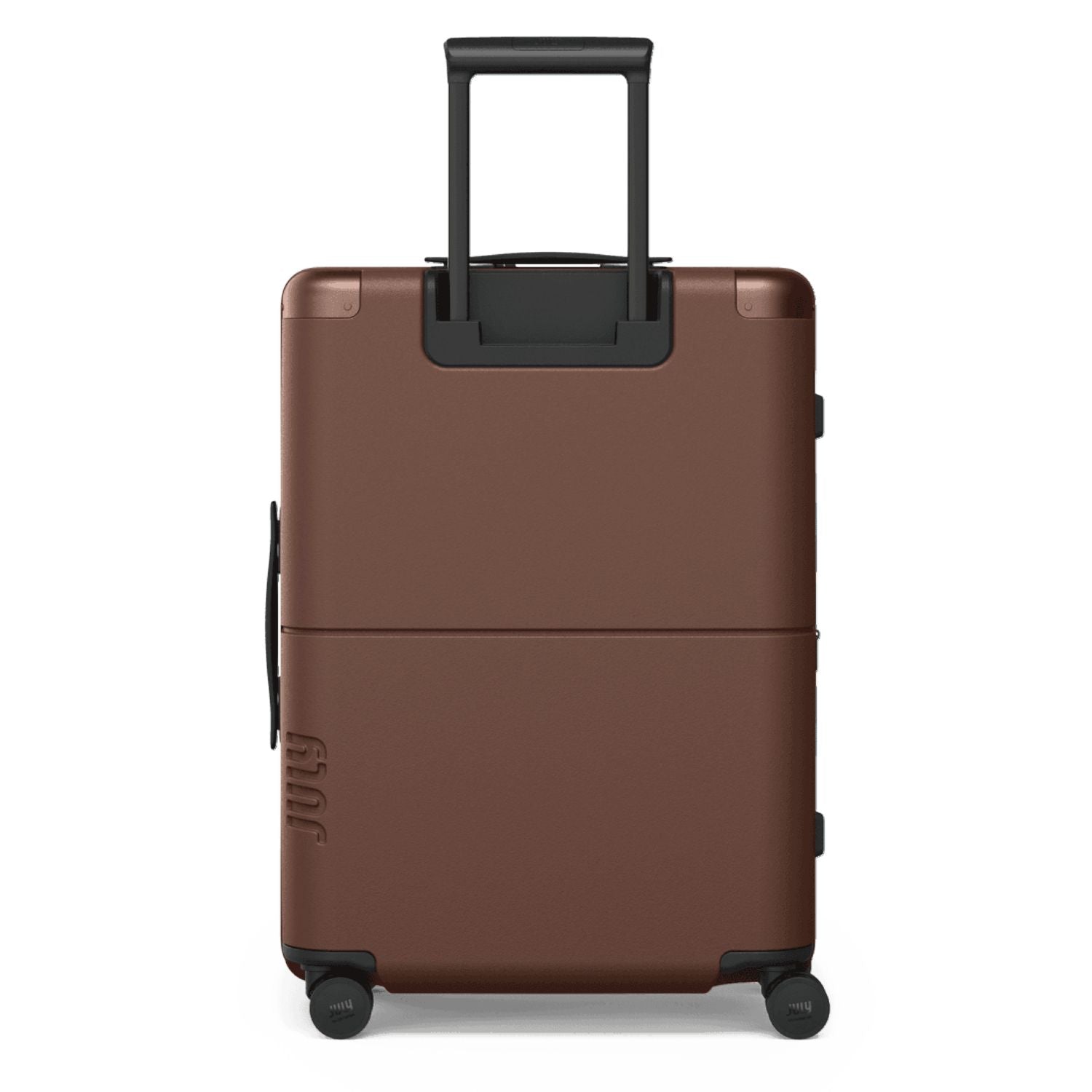 July Checked Expandable Polycarbonate 26" Luggage