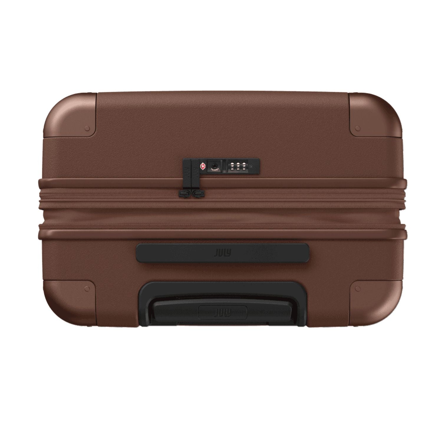 July Checked Expandable Polycarbonate 26" Luggage