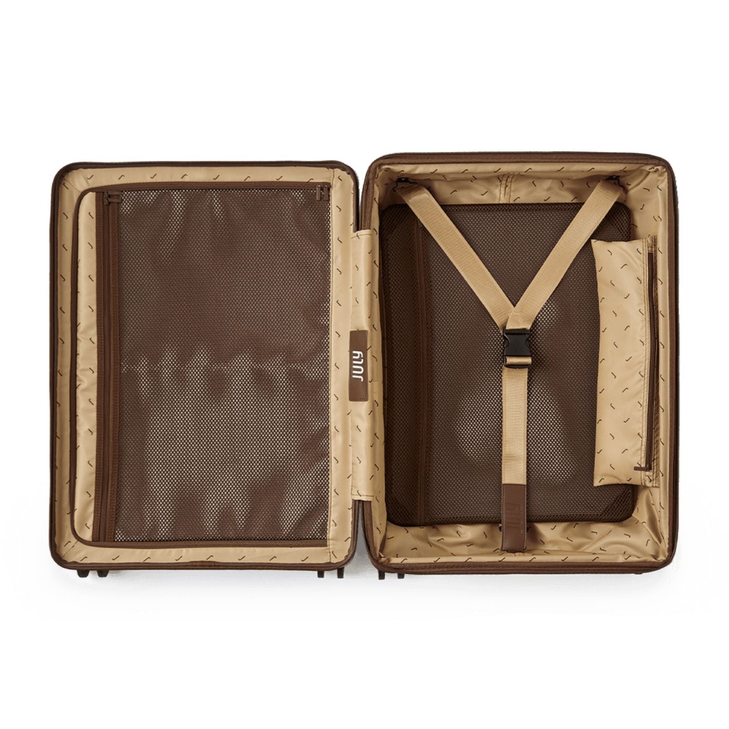 July Checked Expandable Polycarbonate 26" Luggage (SA)