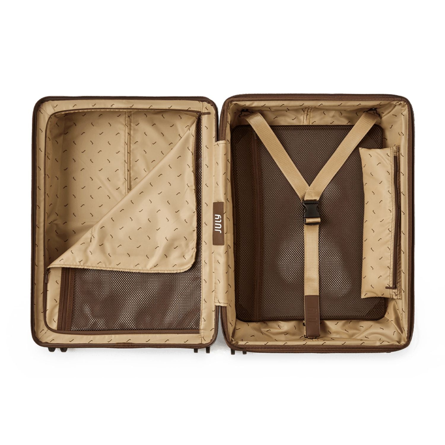 July Checked Expandable Polycarbonate 26" Luggage