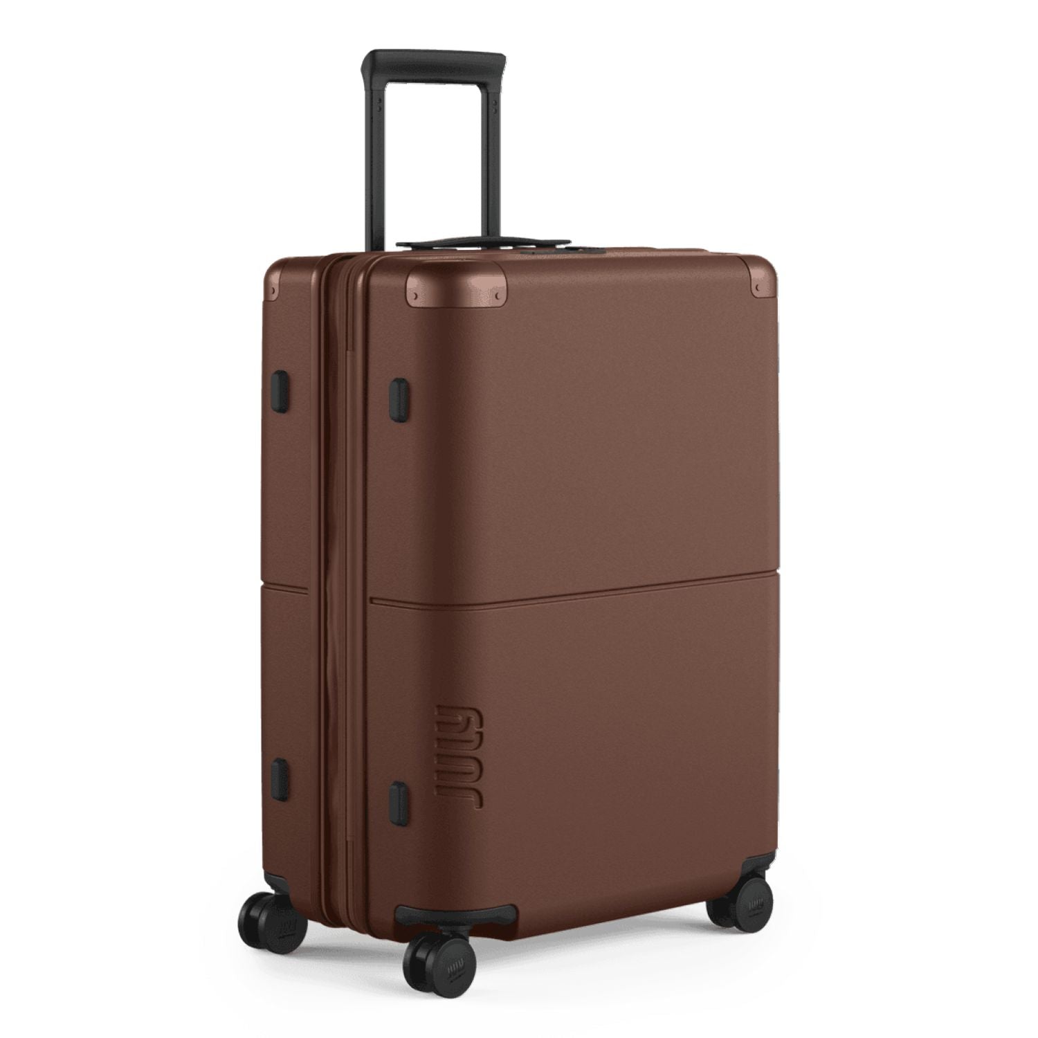 July Checked Expandable Polycarbonate 26" Luggage | Hard Case Luggage, Luggage, Medium Size Luggage | July-4