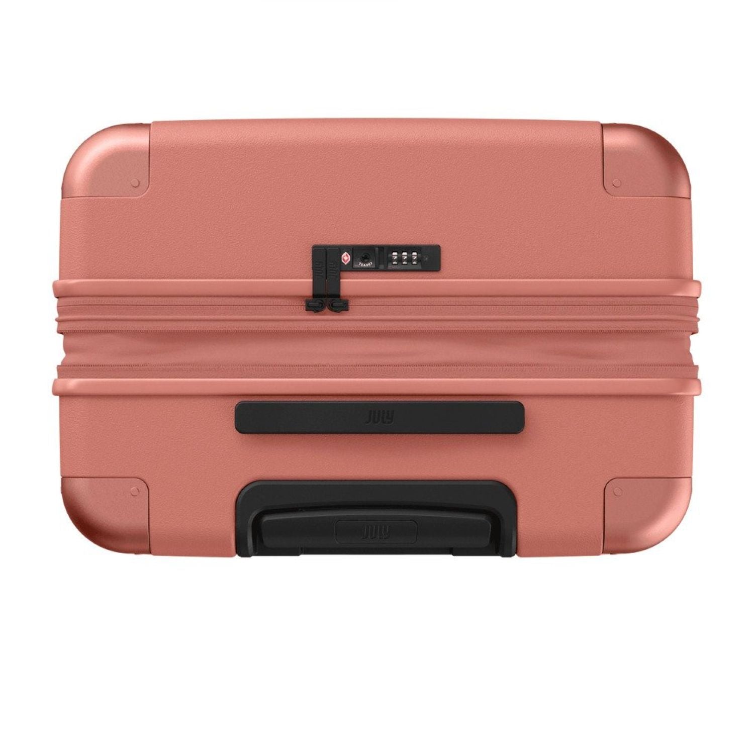 July Checked Plus Expandable Polycarbonate 28" Luggage (SA)