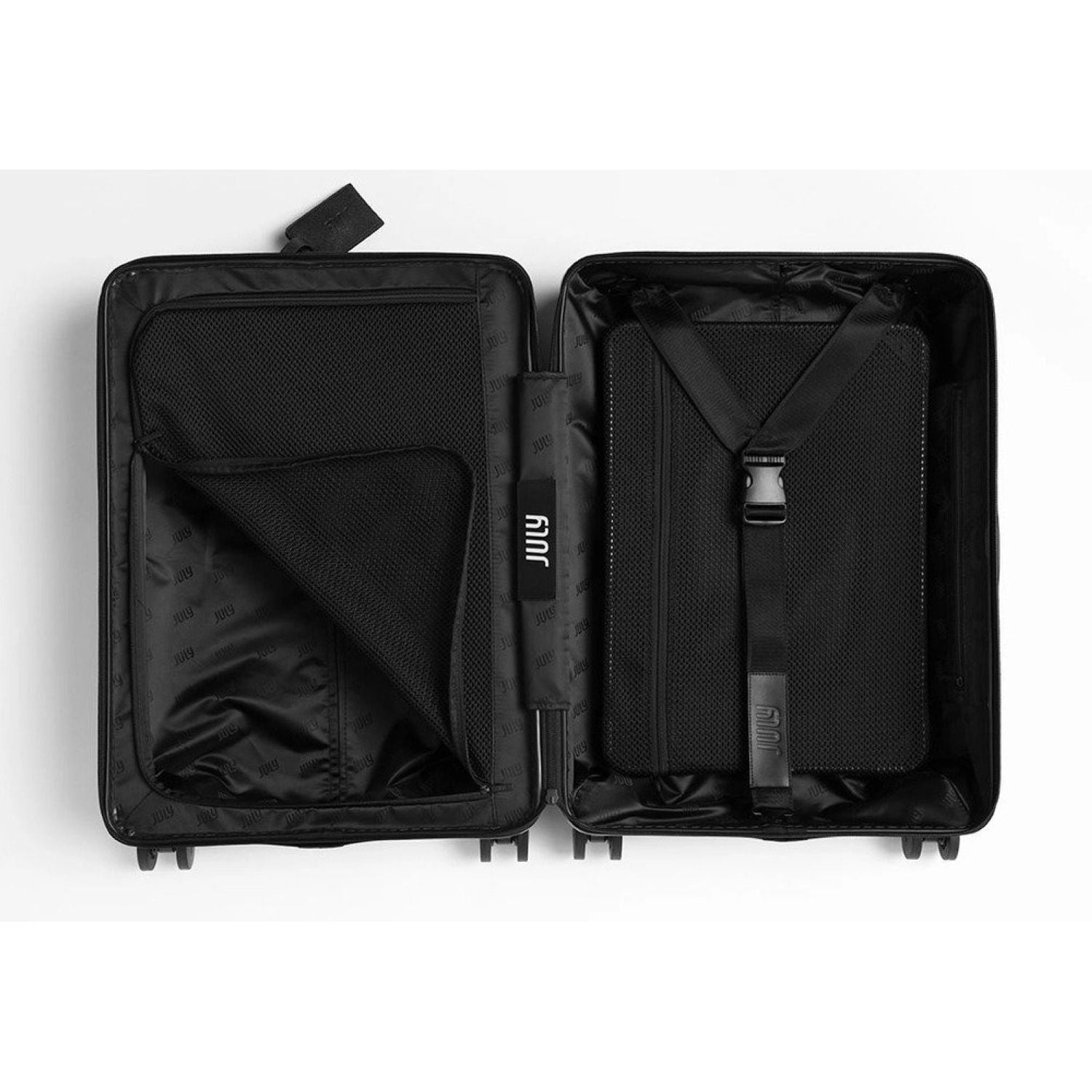 July Checked Plus Expandable Polycarbonate 28" Luggage (SA)