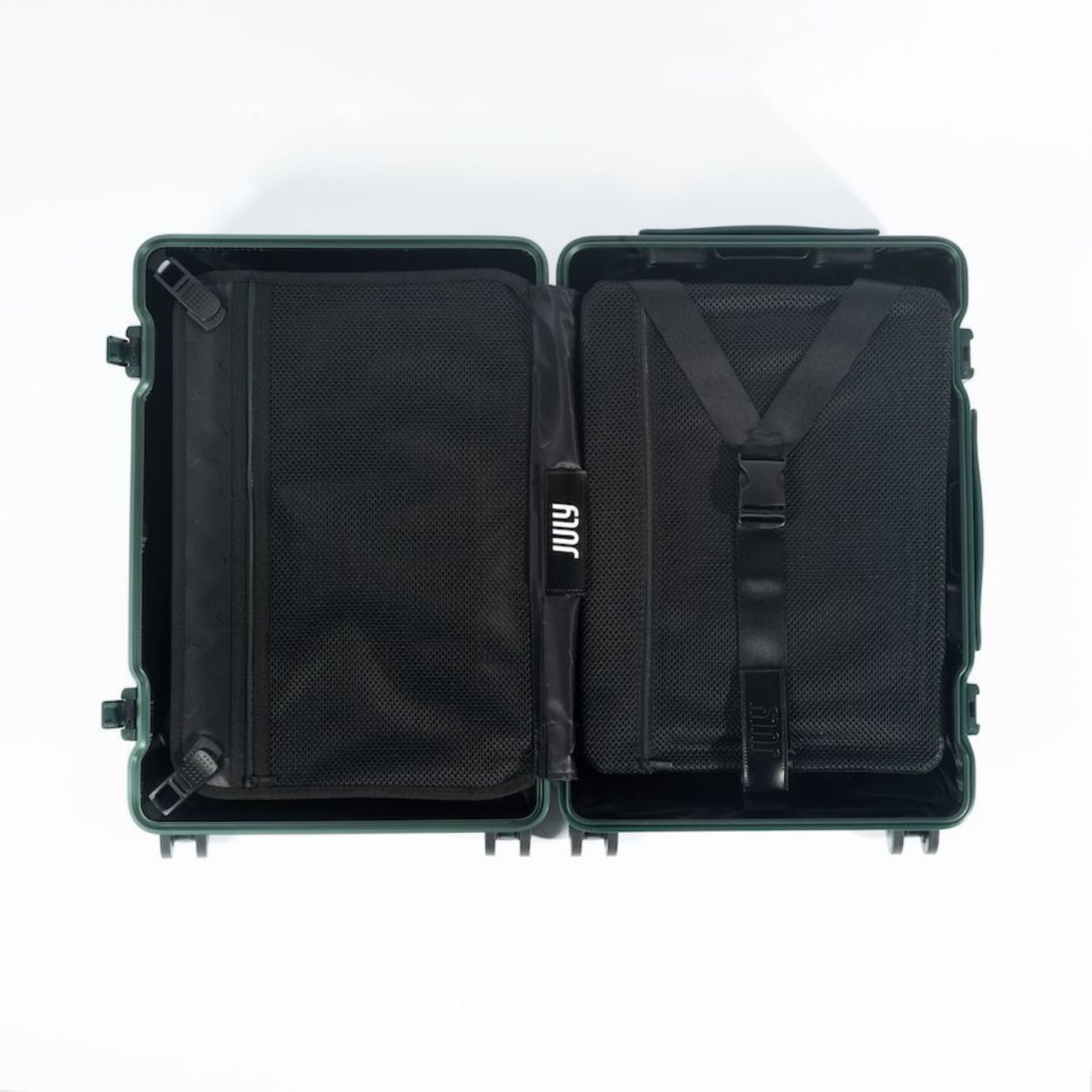 July Checked Plus Trunk Polycarbonate Frame 30" Luggage