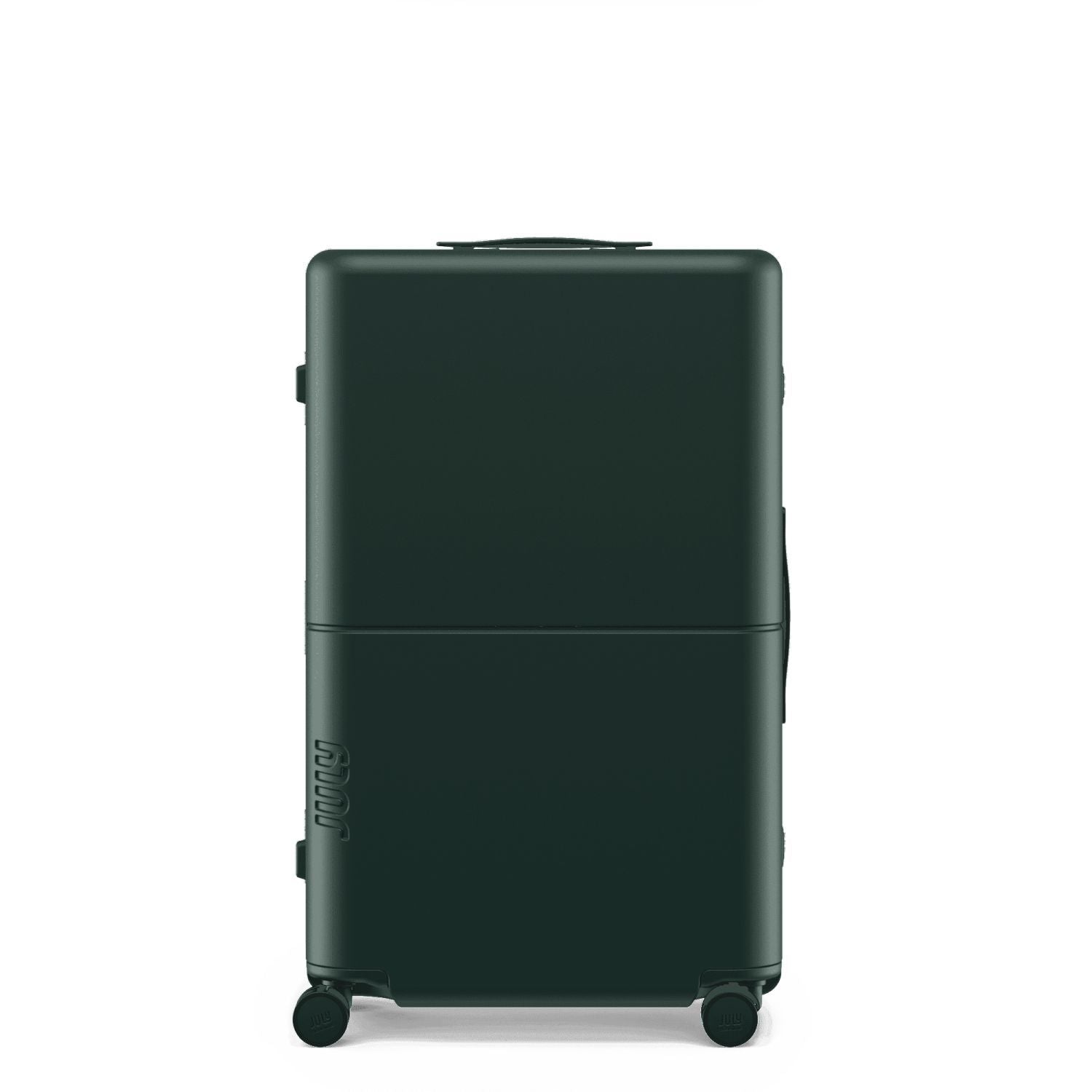 July Checked Plus Trunk Polycarbonate Frame 30" Luggage