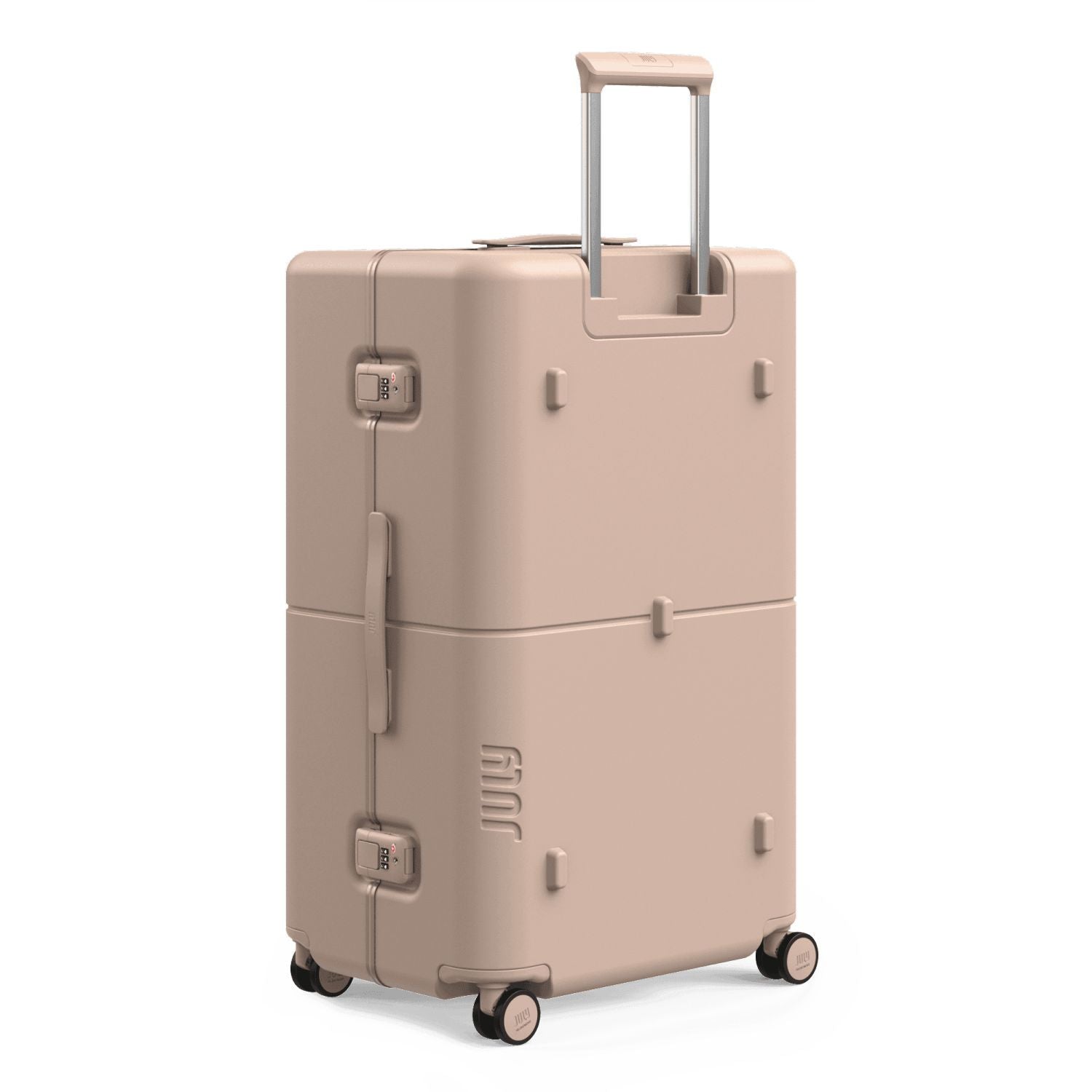 July Checked Plus Trunk Polycarbonate Frame 30" Luggage (SA)