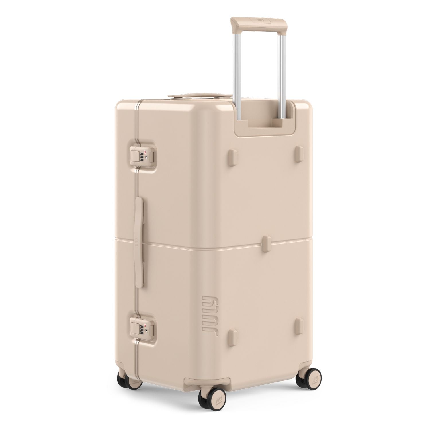 July Checked Trunk Polycarbonate Frame 28" Luggage (SA)