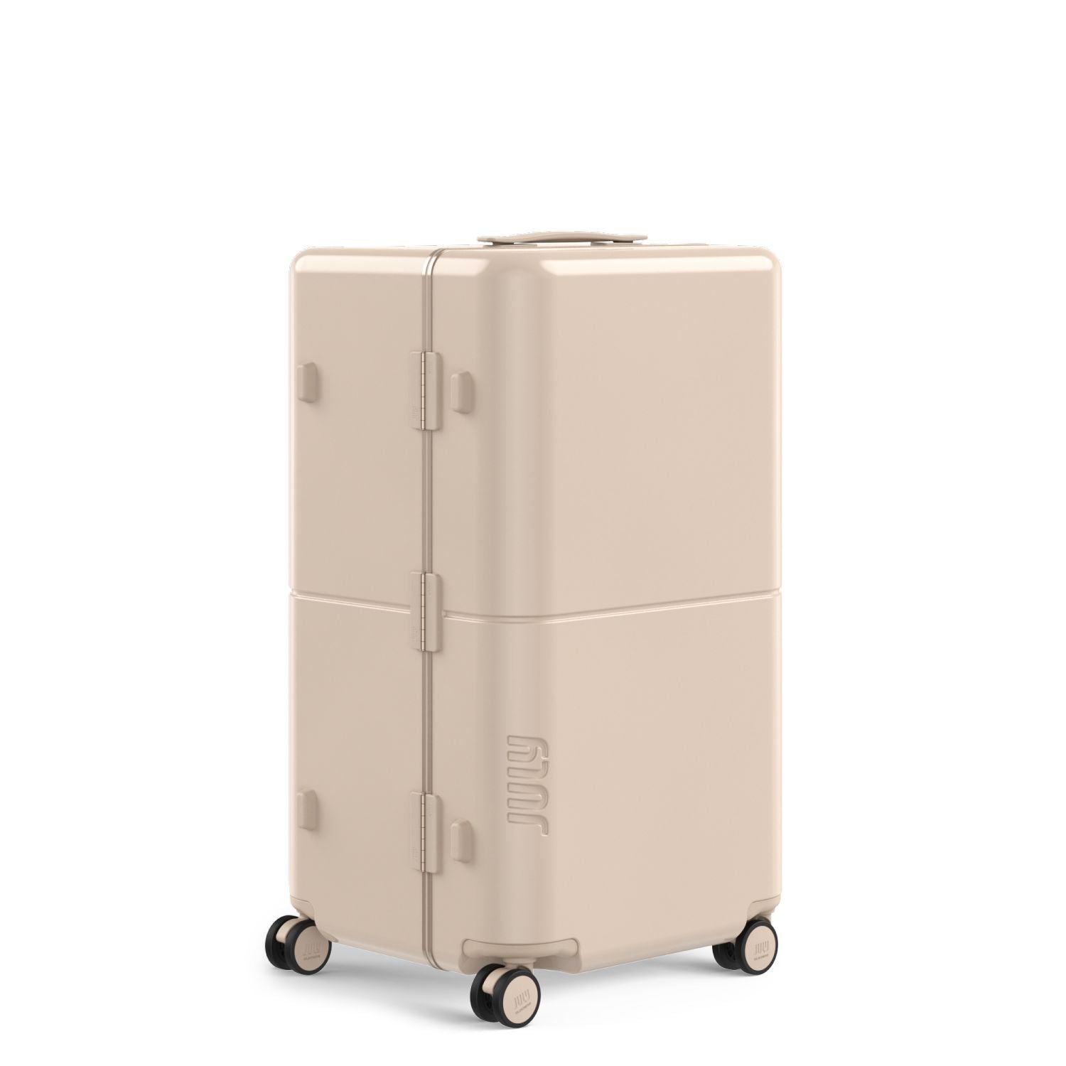 July Checked Trunk Polycarbonate Frame 28" Luggage (SA)