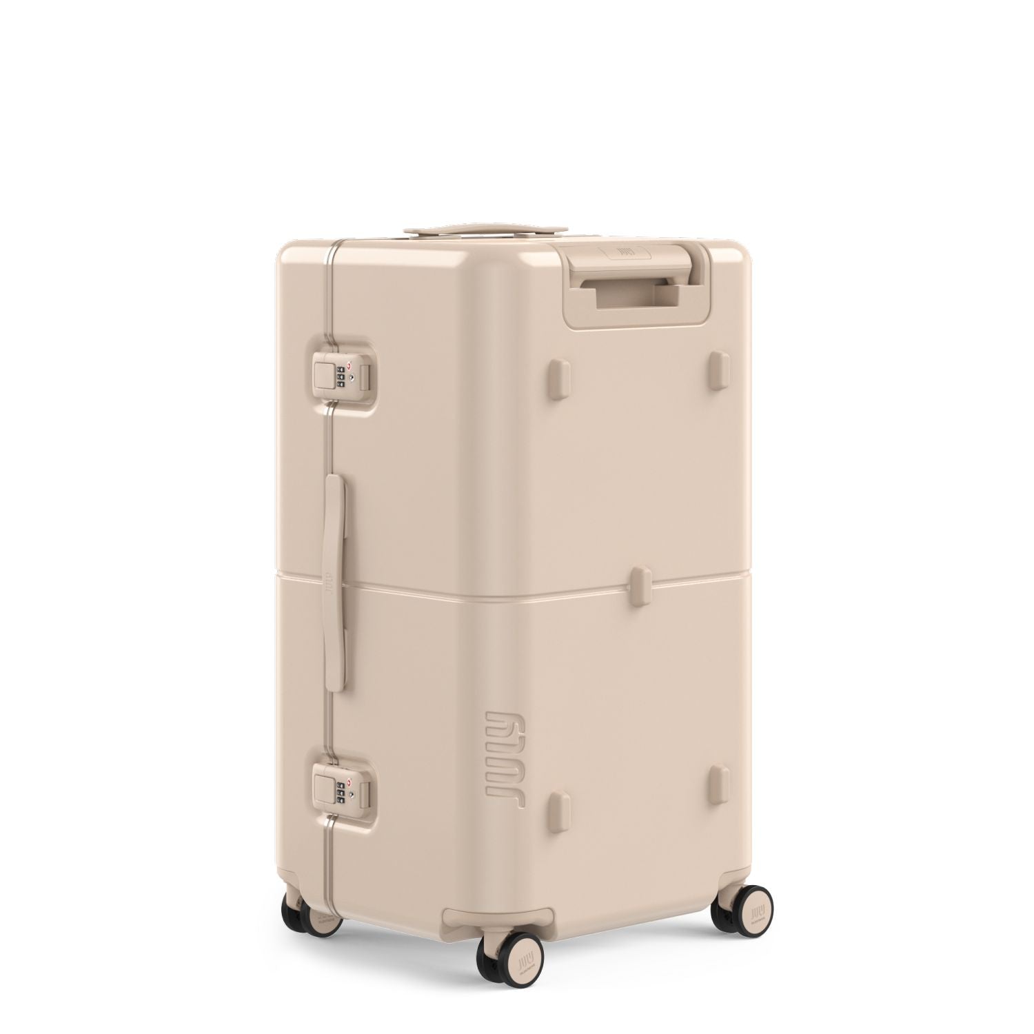 July Checked Trunk Polycarbonate Frame 28" Luggage (SA)