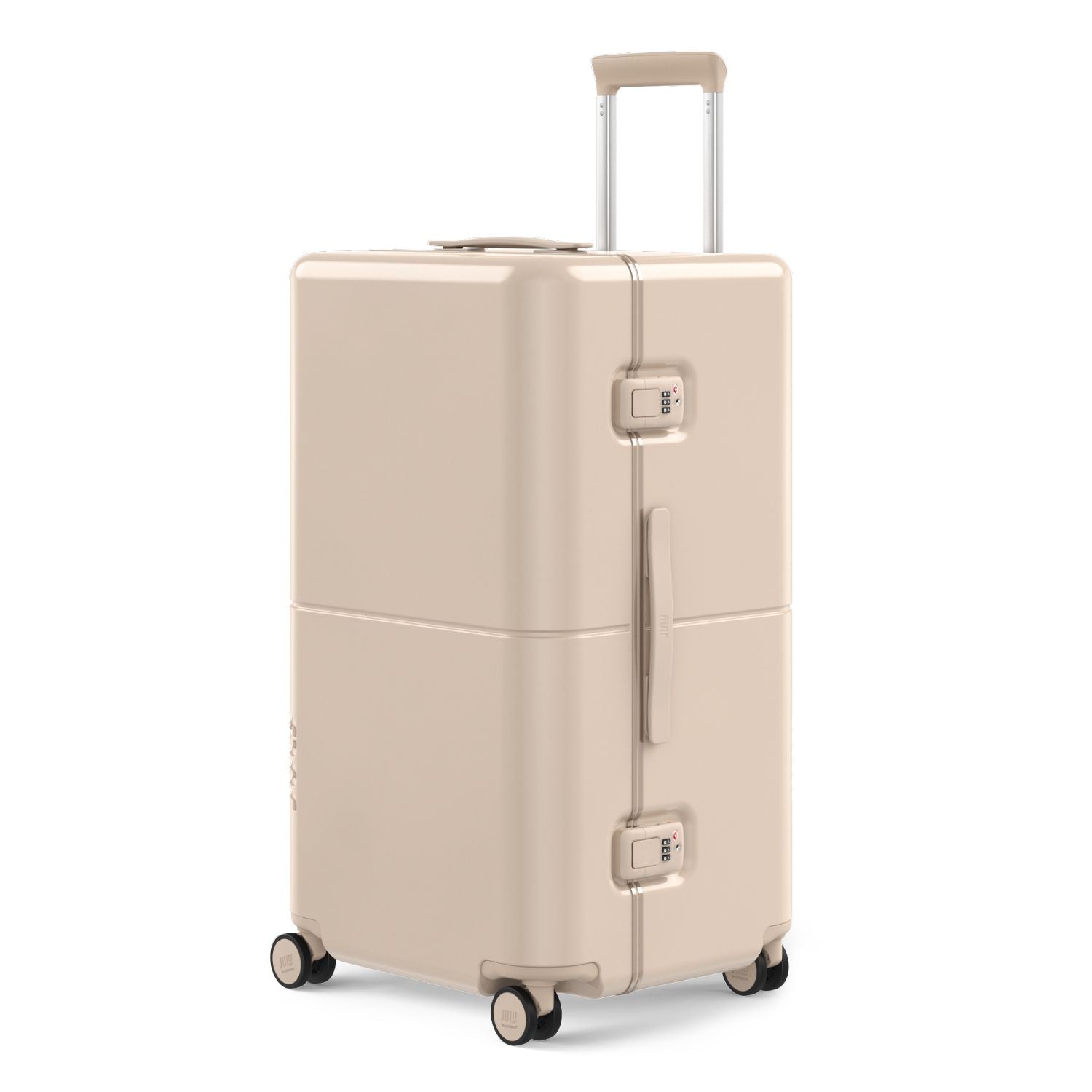 July Checked Trunk Polycarbonate Frame 28" Luggage (SA)