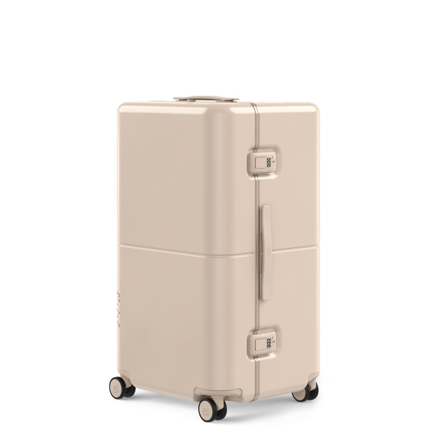 July Checked Trunk Polycarbonate Frame 28" Luggage (SA)