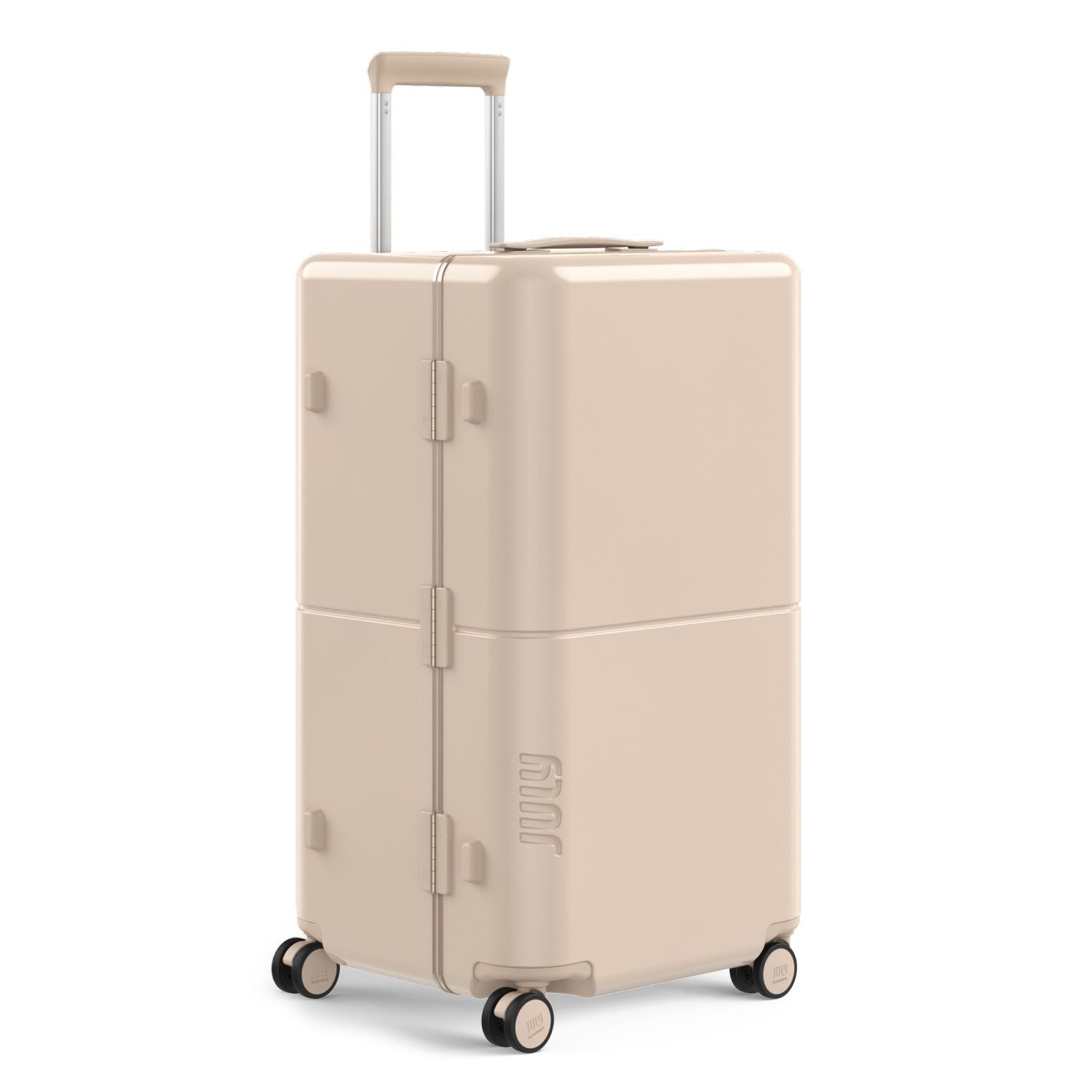 July Checked Trunk Polycarbonate Frame 28" Luggage (SA)