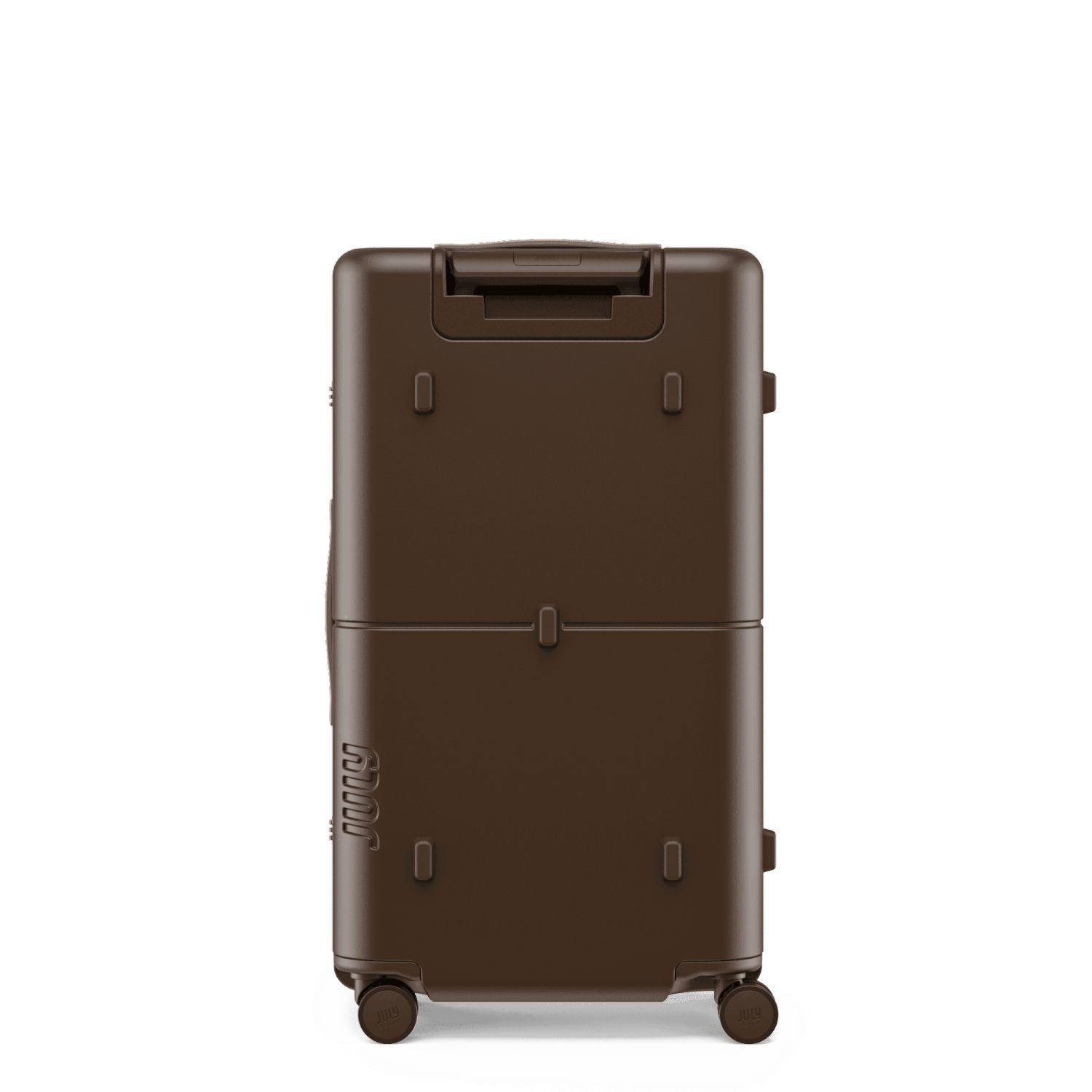 July Checked Trunk Polycarbonate Frame 28" Luggage