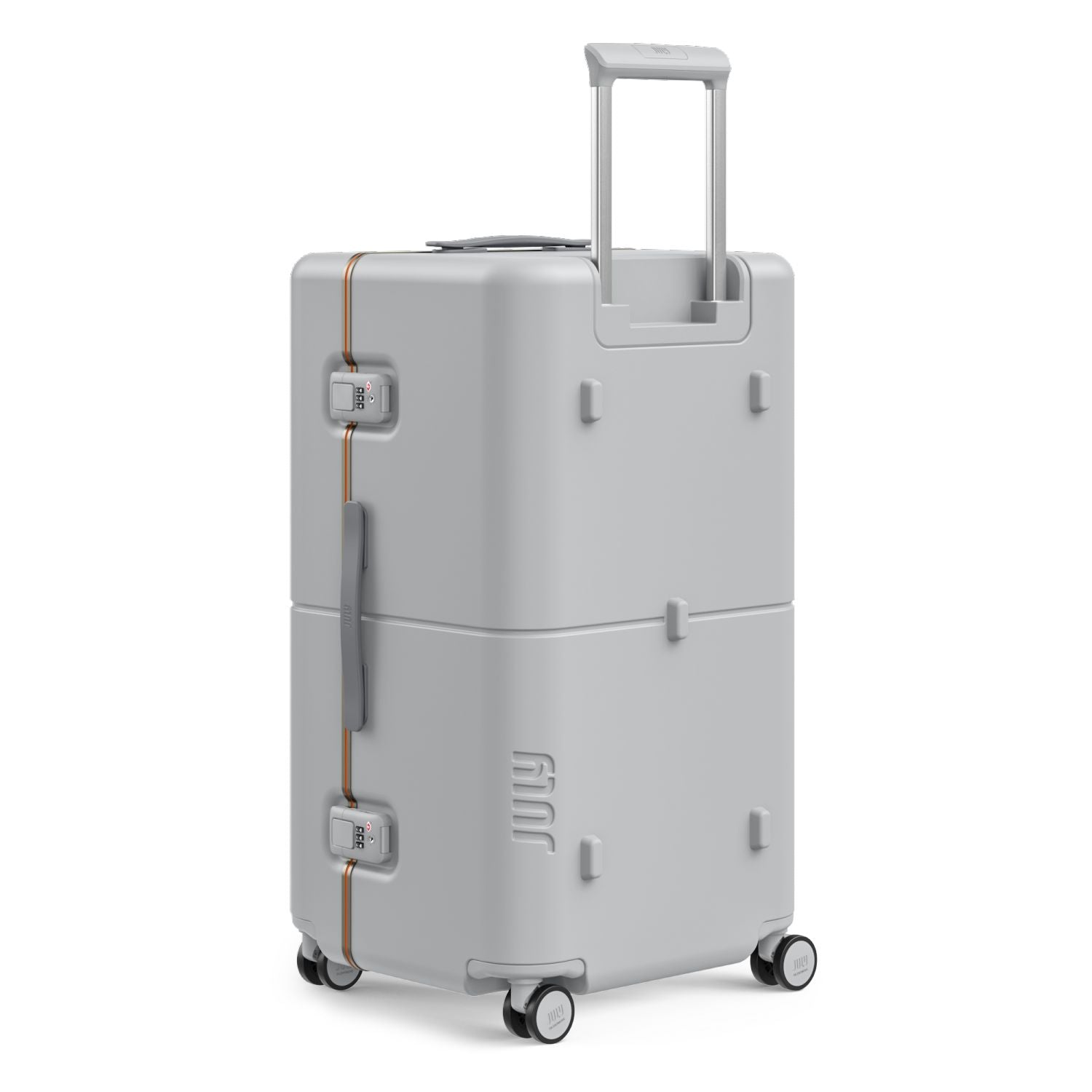 July Checked Trunk Polycarbonate Frame 28" Luggage