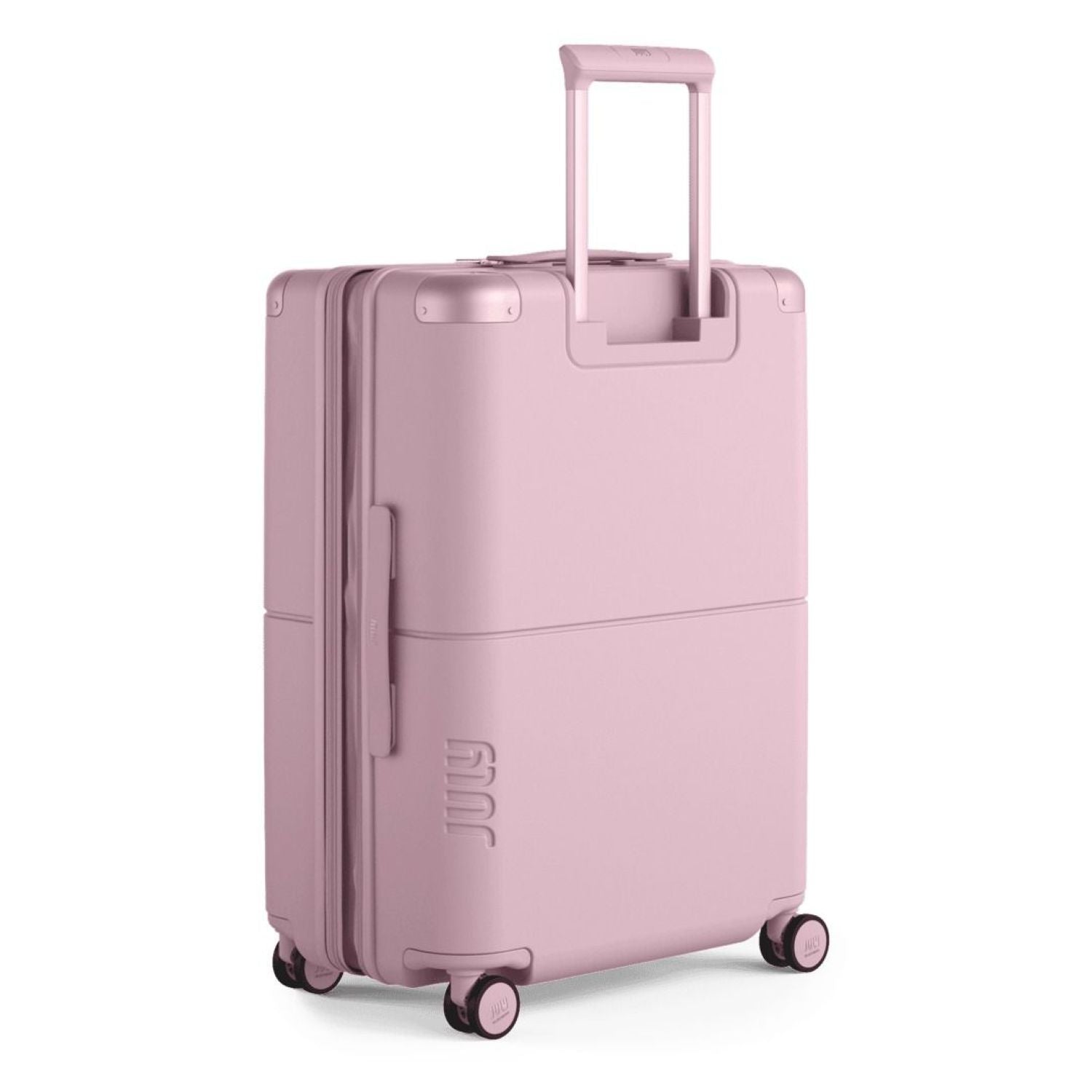 July Checked Expandable Polycarbonate With Casesafe Tracking 26" Luggage