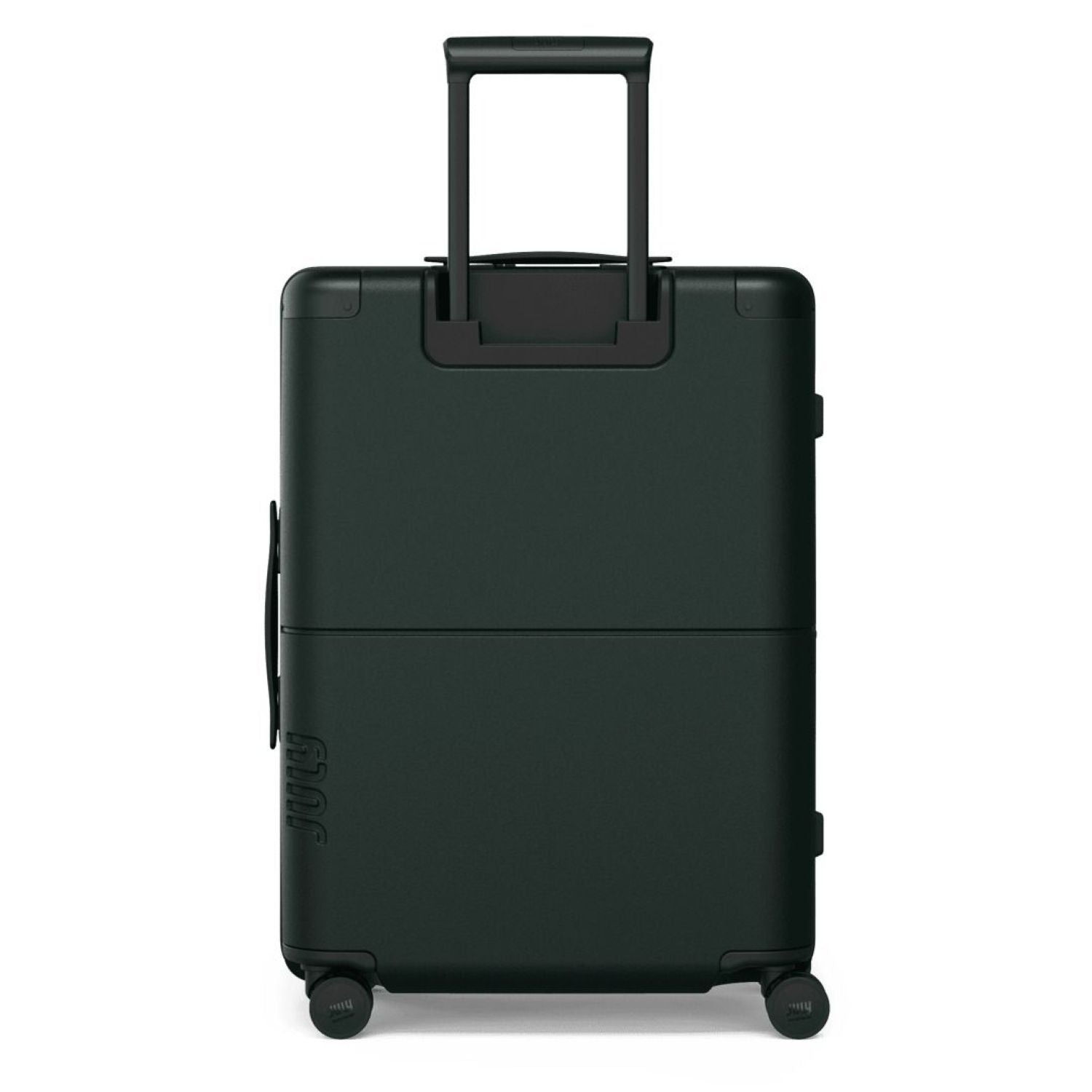 July Checked Expandable Polycarbonate With Casesafe Tracking 26" Luggage