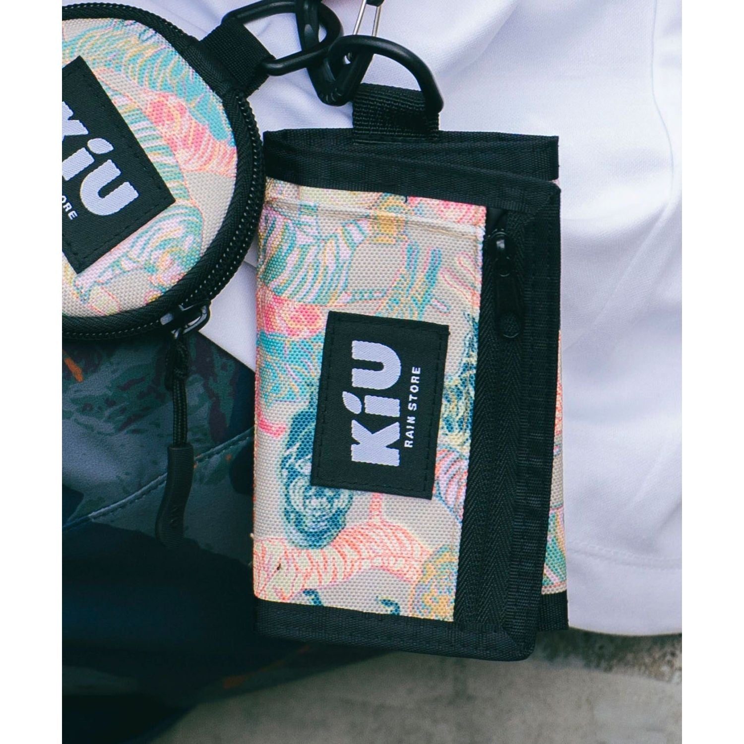 KiU Water Repellent Tri-Fold Wallet Type A