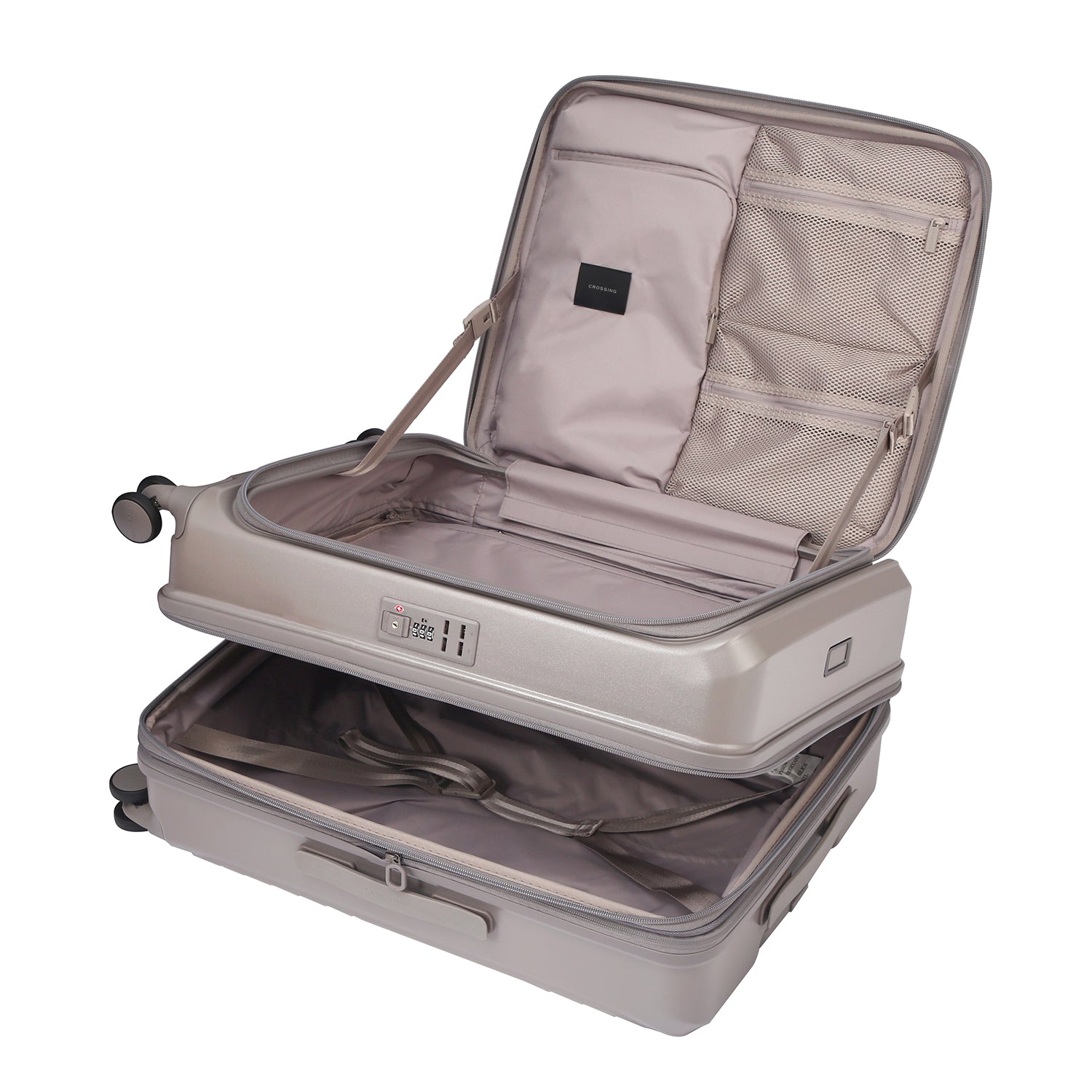 CROSSING INVI 25" Medium Expandable Luggage With Front & Middle Access V3