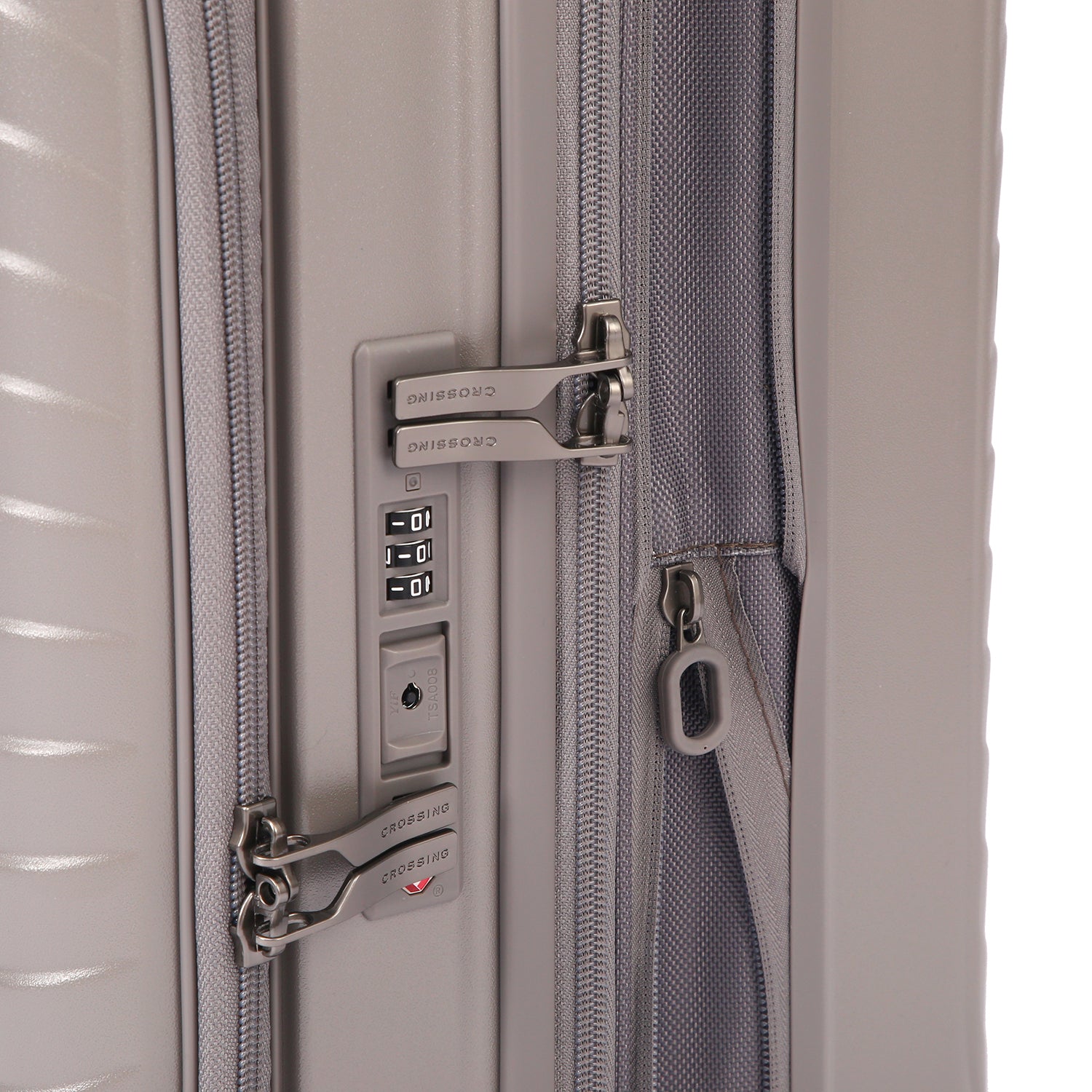 CROSSING INVI 20" Carry On Expandable Luggage With Front & Middle Access V3