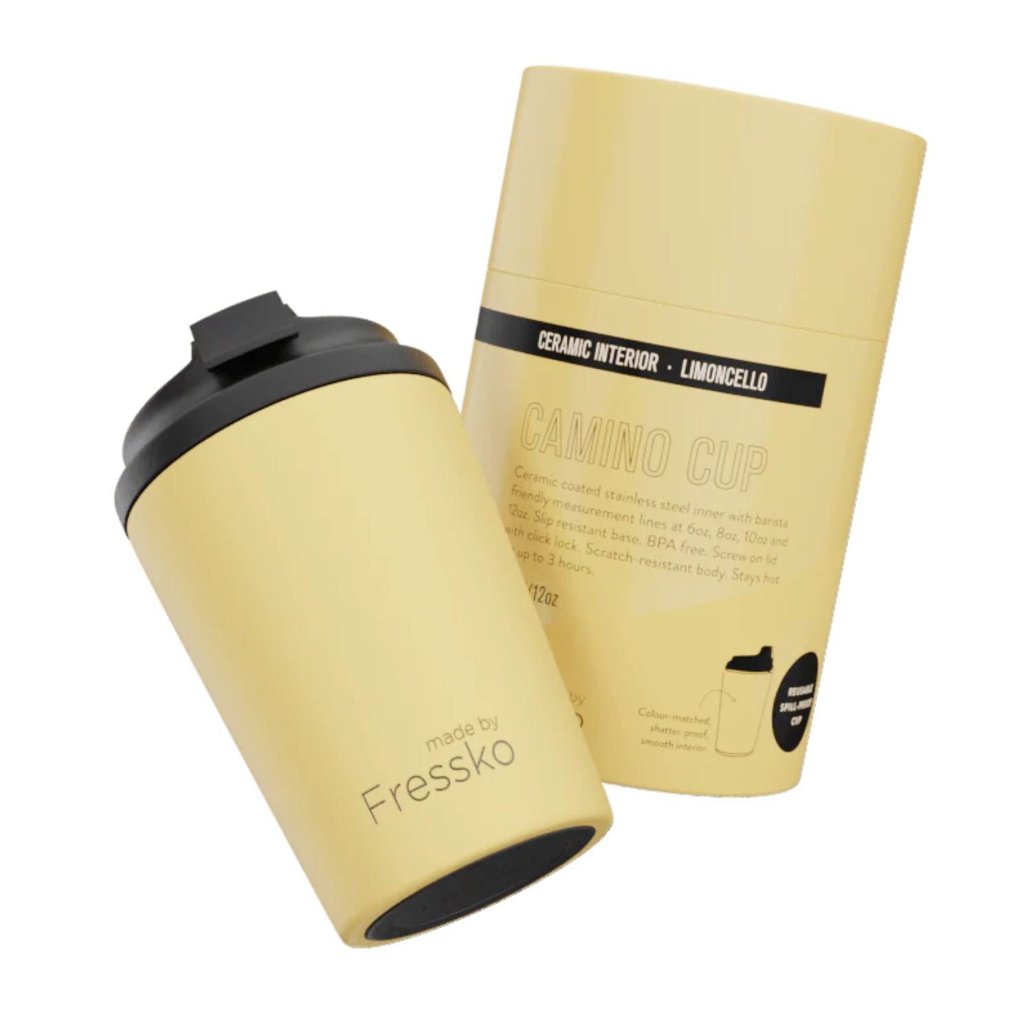 Made By Fressko Camino 12oz Insulated Ceramic Cup