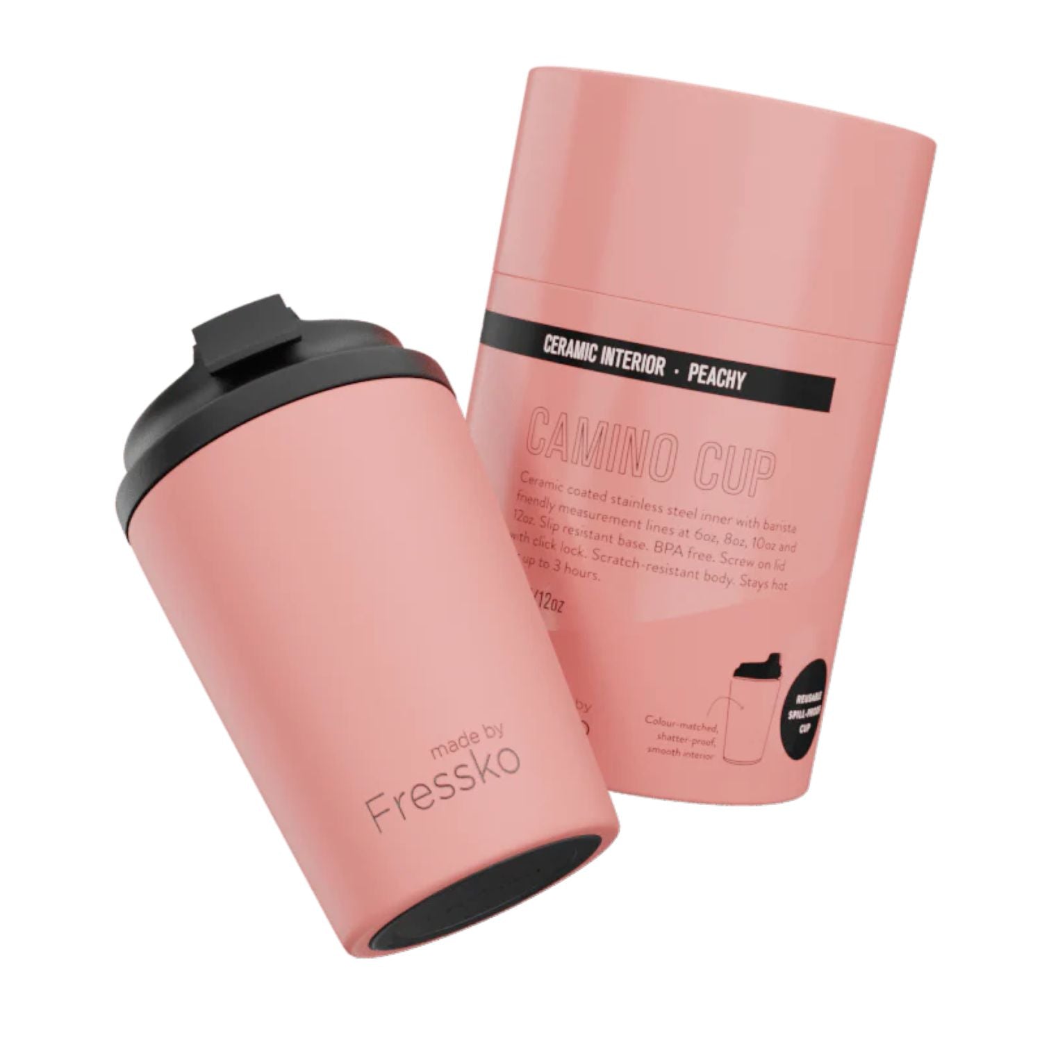 Made By Fressko Camino 12oz Insulated Ceramic Cup