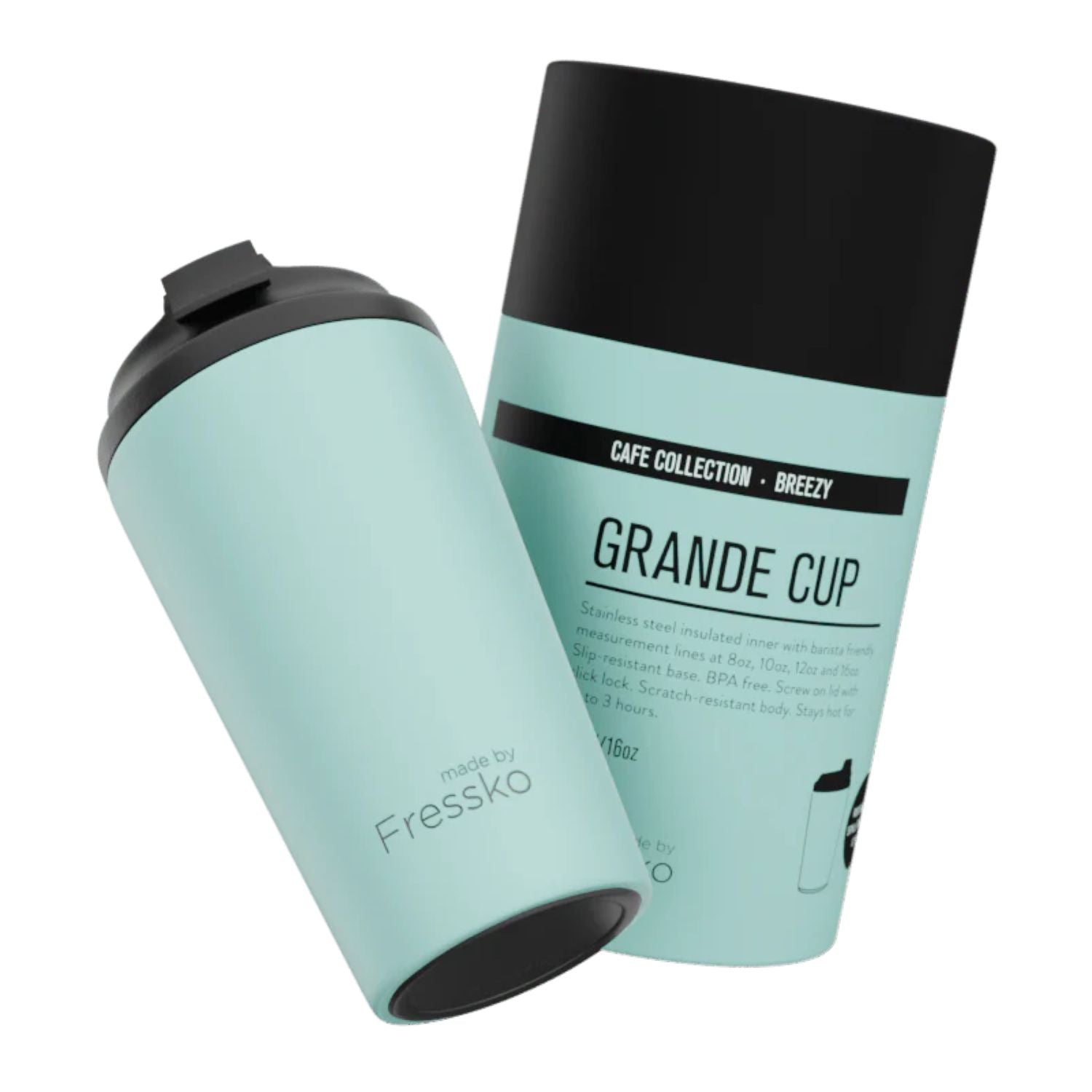 Made By Fressko Grande 16oz Insulated Stainless Steel Cup